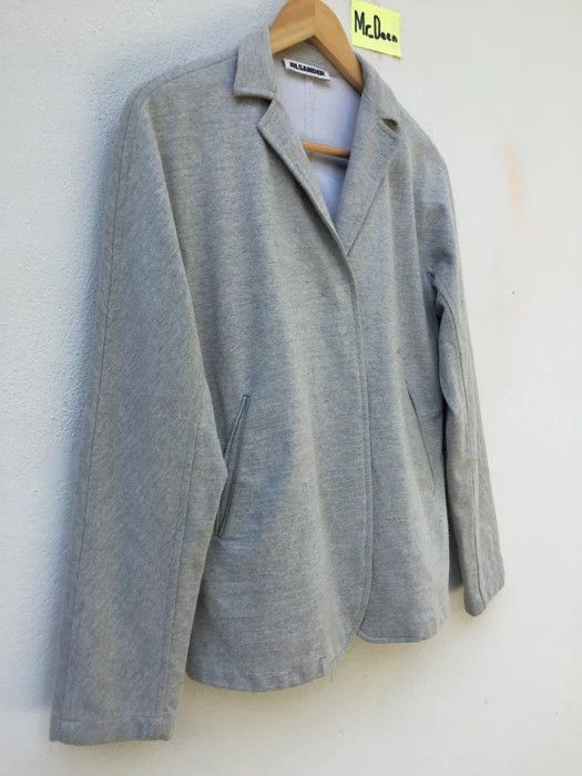 Jil Sander Jil Sander Light Grey Blazer/jacket Size US S / EU 44-46 / 1 - 3 Thumbnail