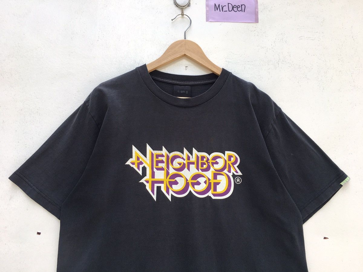 Neighborhood Rare Vintage SS02 Neighborhood Big Spellout Printed Tshirt Size US M / EU 48-50 / 2 - 1 Thumbnail