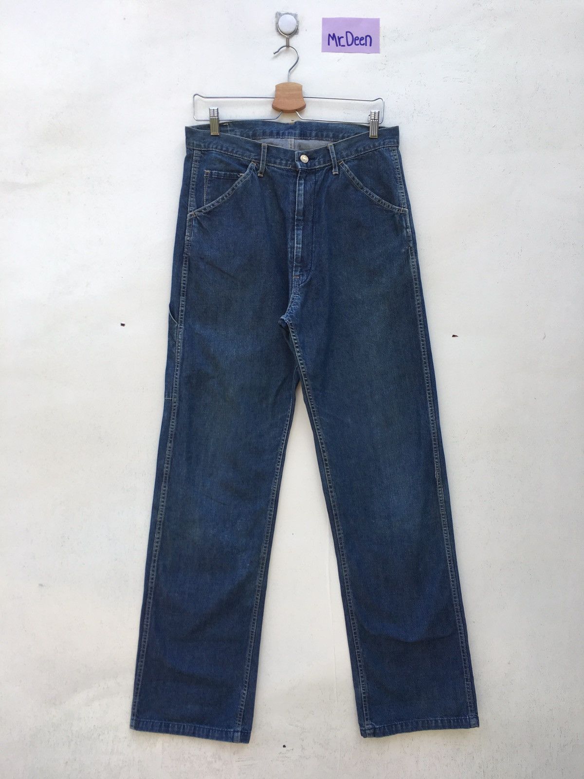 Hysteric Glamour Vtg Rare Hysteric Glamour Stars Straight Cut Denim Pants Size US 32 / EU 48 - 2 Thumbnail
