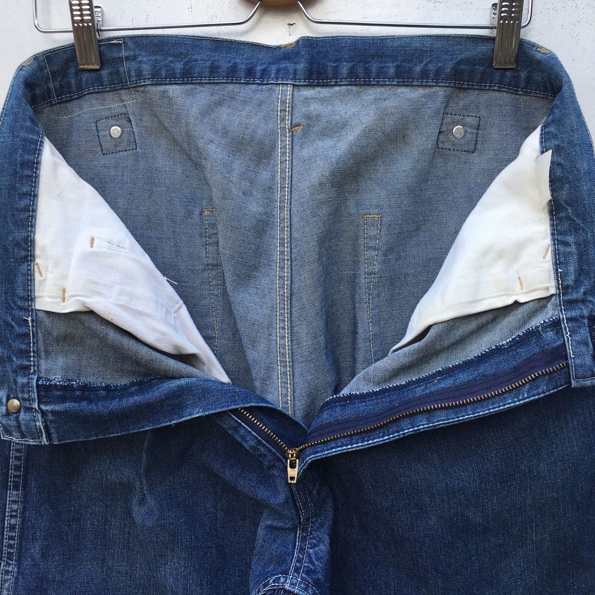 Hysteric Glamour Vtg Rare Hysteric Glamour Stars Straight Cut Denim Pants Size US 32 / EU 48 - 9 Thumbnail