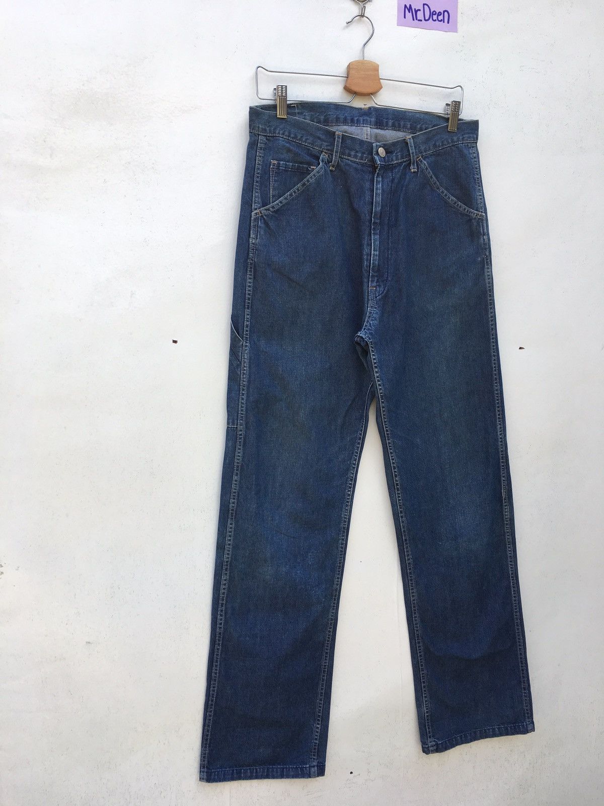 Hysteric Glamour Vtg Rare Hysteric Glamour Stars Straight Cut Denim Pants Size US 32 / EU 48 - 4 Thumbnail