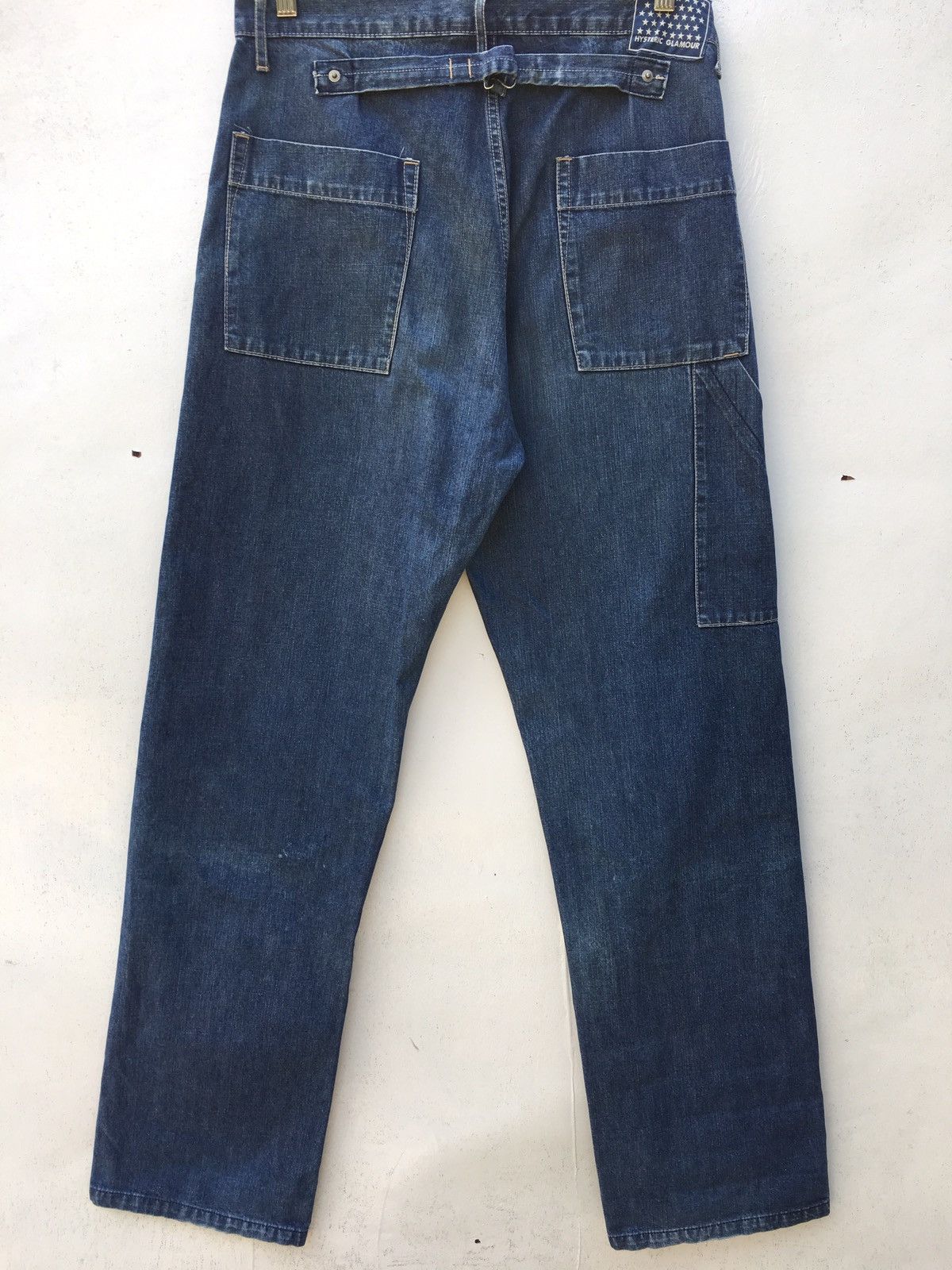 Hysteric Glamour Vtg Rare Hysteric Glamour Stars Straight Cut Denim Pants Size US 32 / EU 48 - 17 Thumbnail