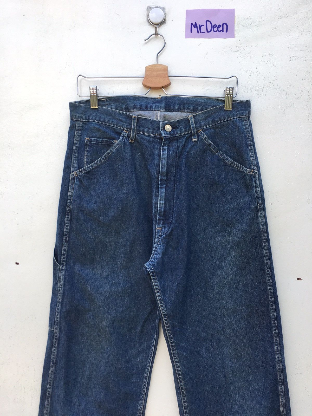 Hysteric Glamour Vtg Rare Hysteric Glamour Stars Straight Cut Denim Pants Size US 32 / EU 48 - 5 Thumbnail