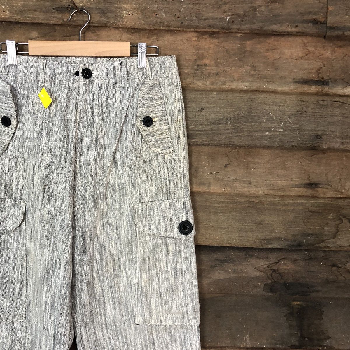 Japanese Brand RageBlue Grey Multipocket Cargo Pants #3001 Size US 30 / EU 46 - 5 Thumbnail