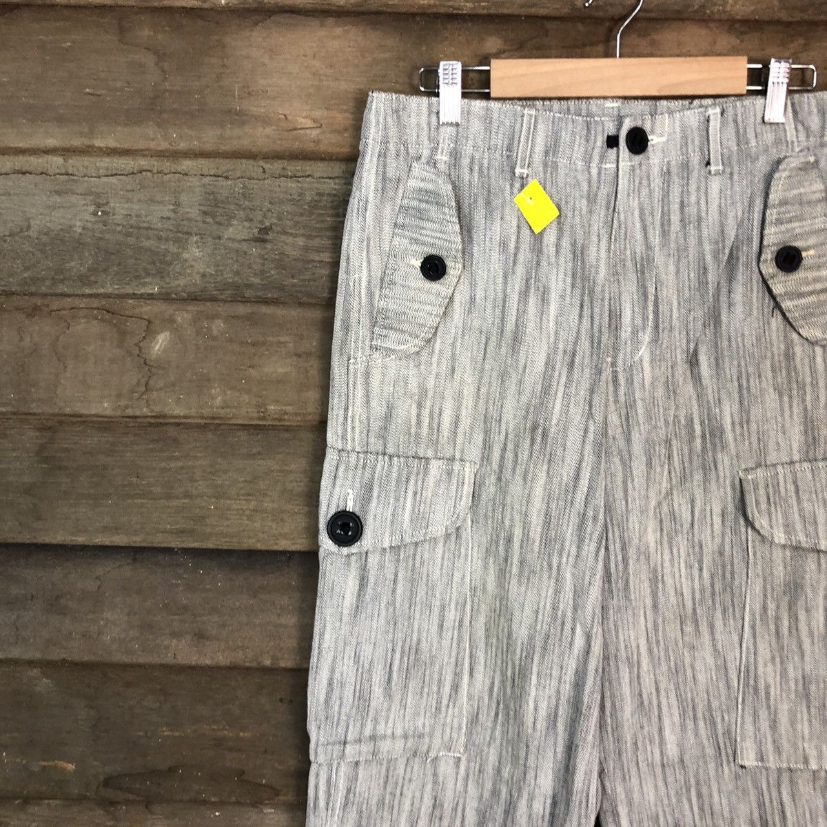 Japanese Brand RageBlue Grey Multipocket Cargo Pants #3001 Size US 30 / EU 46 - 6 Thumbnail