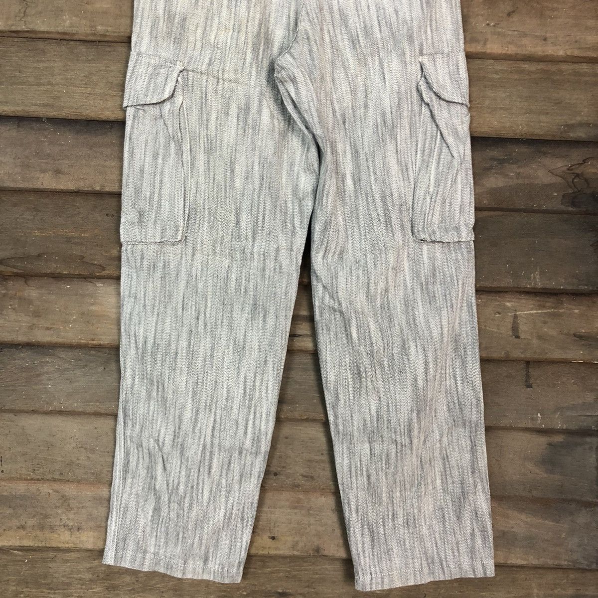 Japanese Brand RageBlue Grey Multipocket Cargo Pants #3001 Size US 30 / EU 46 - 11 Thumbnail