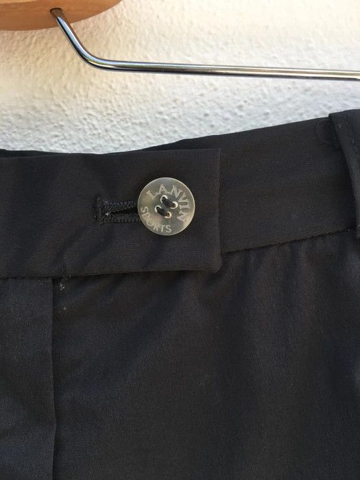 Lanvin Vintage Lanvin Sport Black Track Pant Size US 29 - 8 Thumbnail