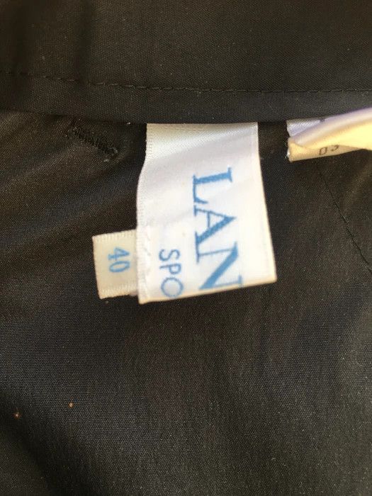 Lanvin Vintage Lanvin Sport Black Track Pant Size US 29 - 13 Thumbnail