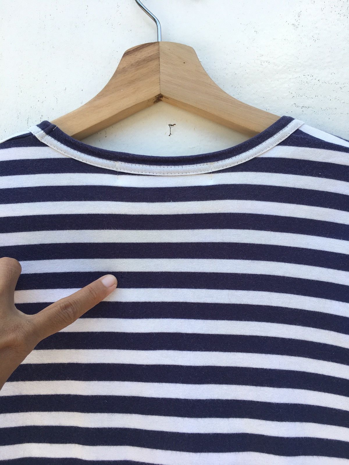Comme des Garcons PLAY Rare CDG Play Striped Blue Longsleeve Size US M / EU 48-50 / 2 - 19 Thumbnail