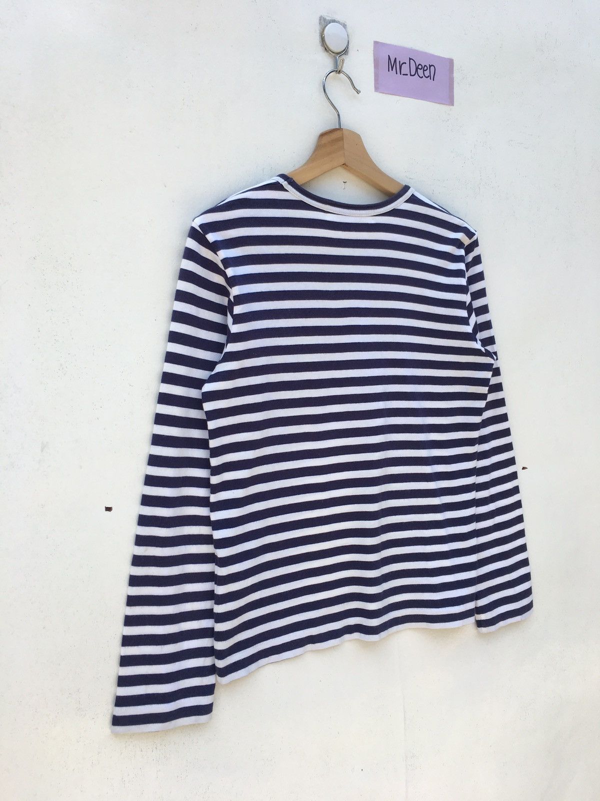 Comme des Garcons PLAY Rare CDG Play Striped Blue Longsleeve Size US M / EU 48-50 / 2 - 17 Thumbnail