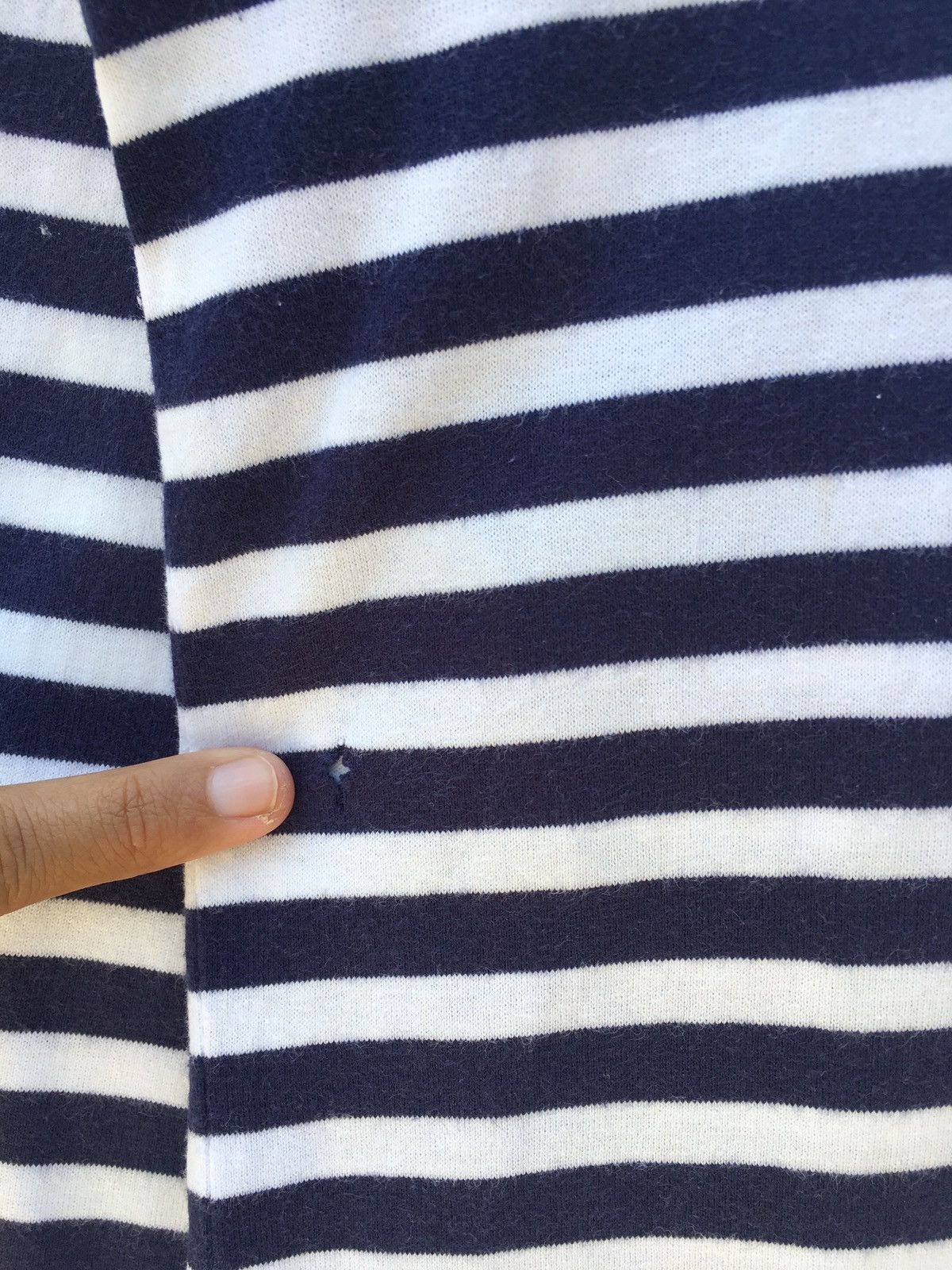 Comme des Garcons PLAY Rare CDG Play Striped Blue Longsleeve Size US M / EU 48-50 / 2 - 11 Thumbnail