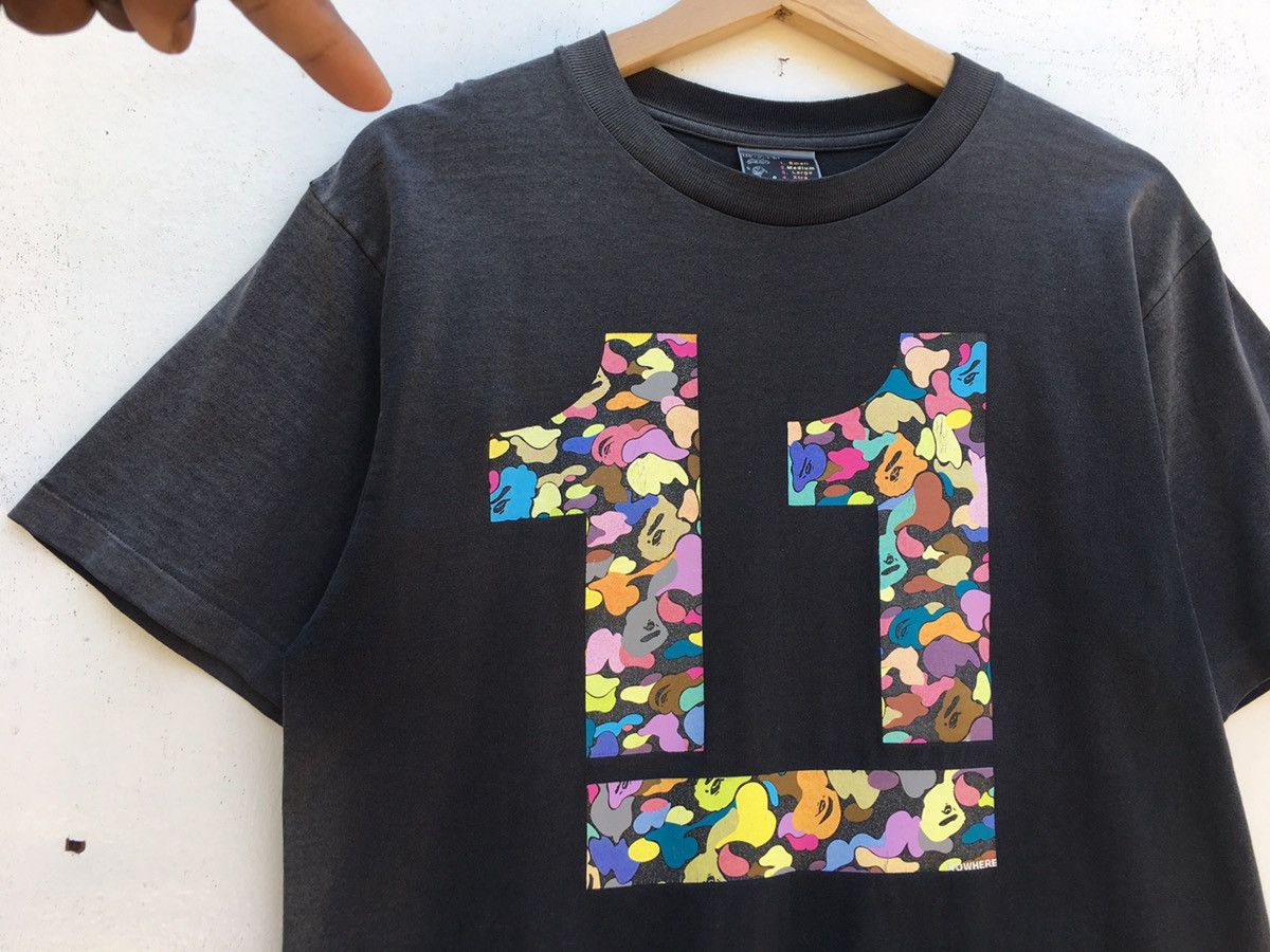Bape SS04 Nowhere 11th Anniversary Muti Camo Tee Size US M / EU 48-50 / 2 - 12 Thumbnail