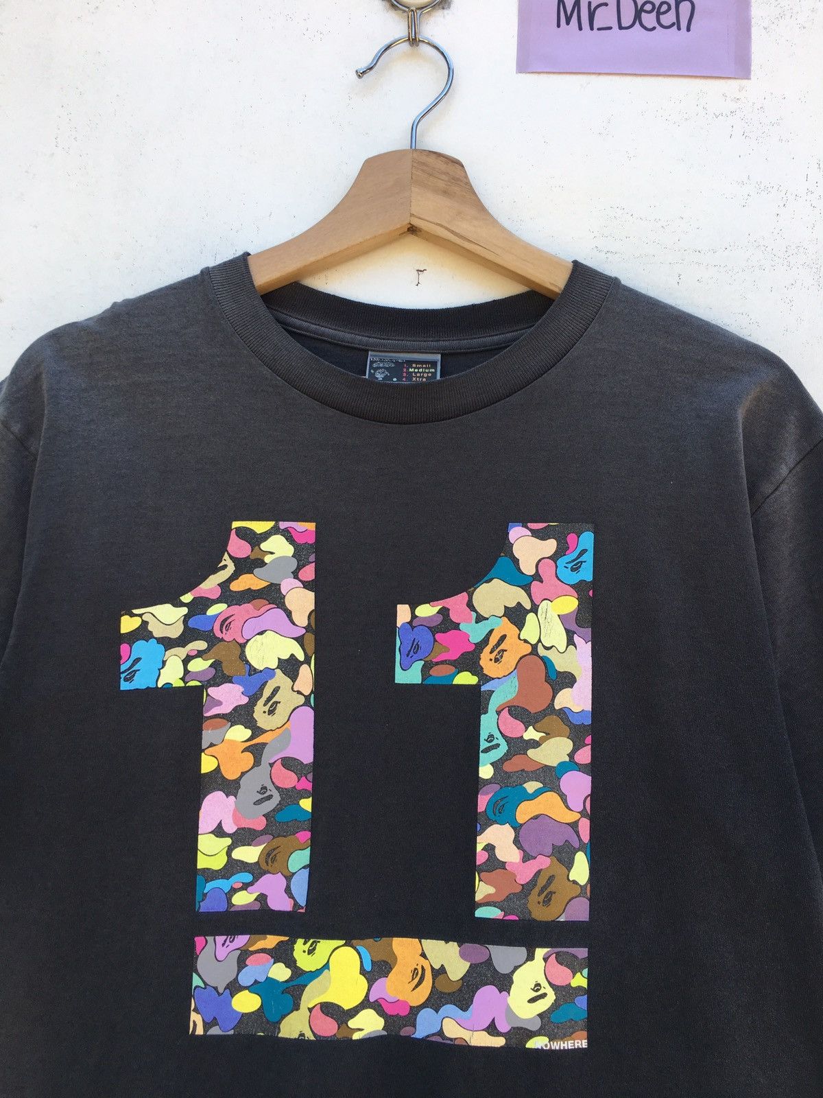 Bape SS04 Nowhere 11th Anniversary Muti Camo Tee Size US M / EU 48-50 / 2 - 5 Thumbnail