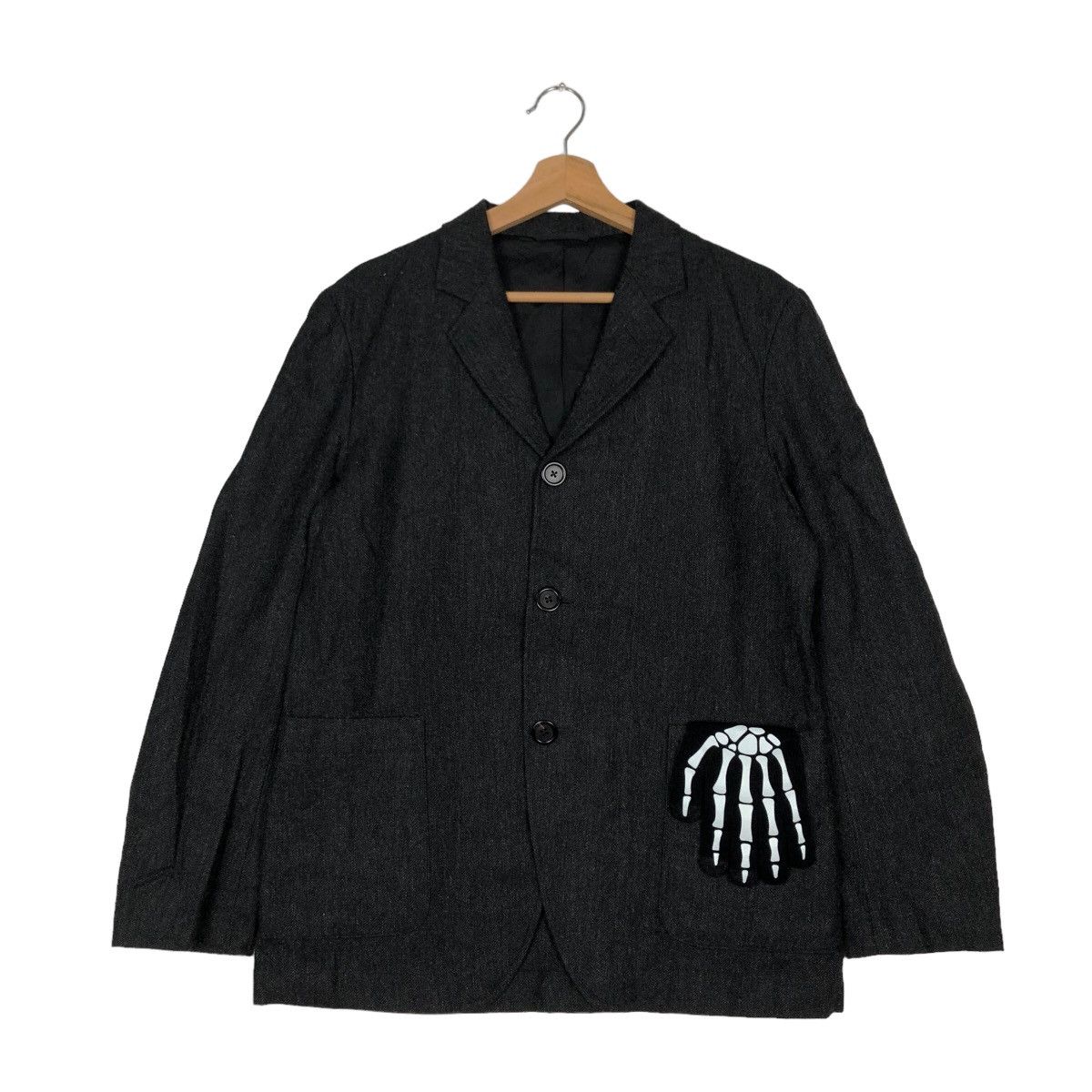 Margaret Howell HERRINGBONE WOOL DOUBLE BREAST CHORE JACKET MARGARET HOWELL Size US M / EU 48-50 / 2 - 1 Thumbnail
