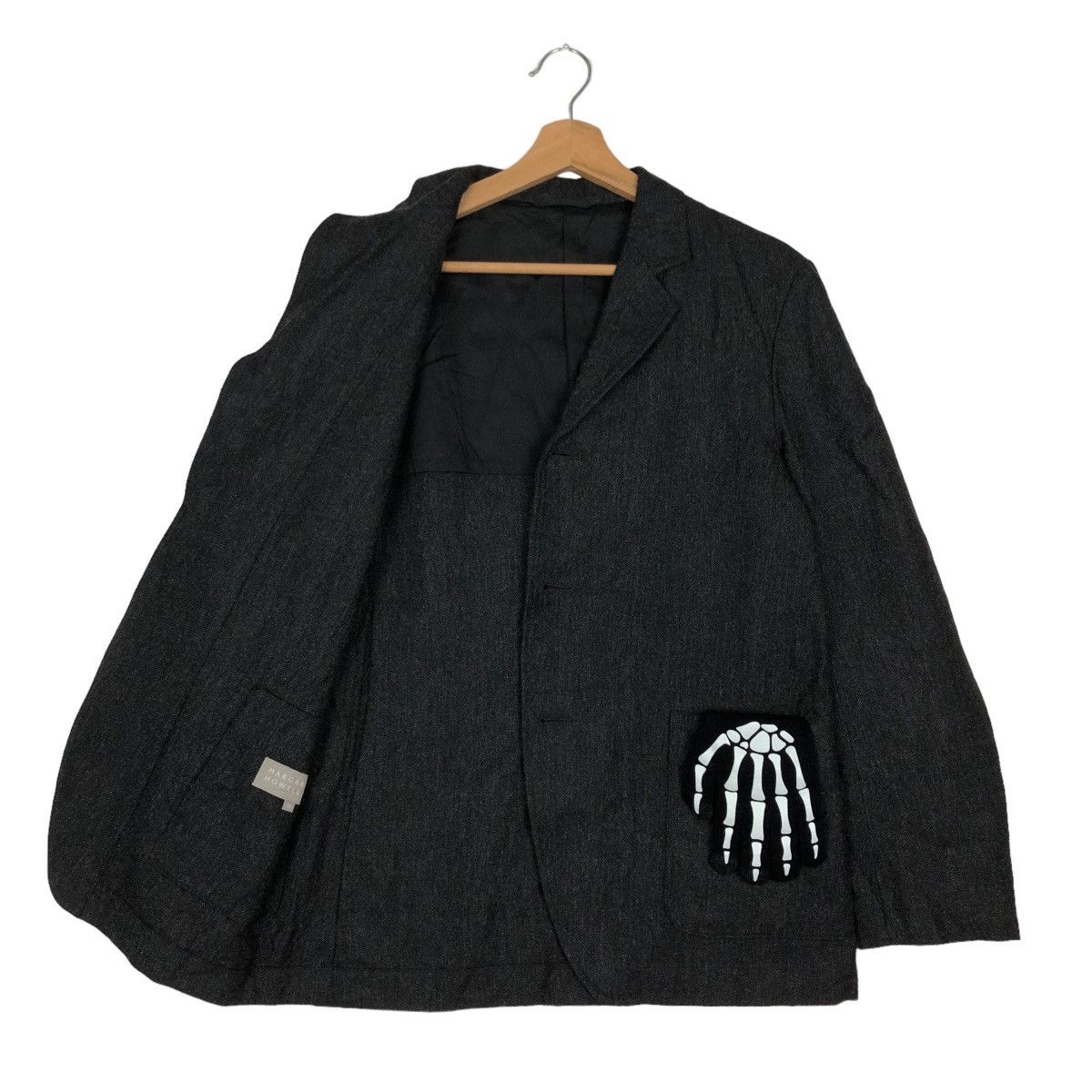Margaret Howell HERRINGBONE WOOL DOUBLE BREAST CHORE JACKET MARGARET HOWELL Size US M / EU 48-50 / 2 - 8 Thumbnail