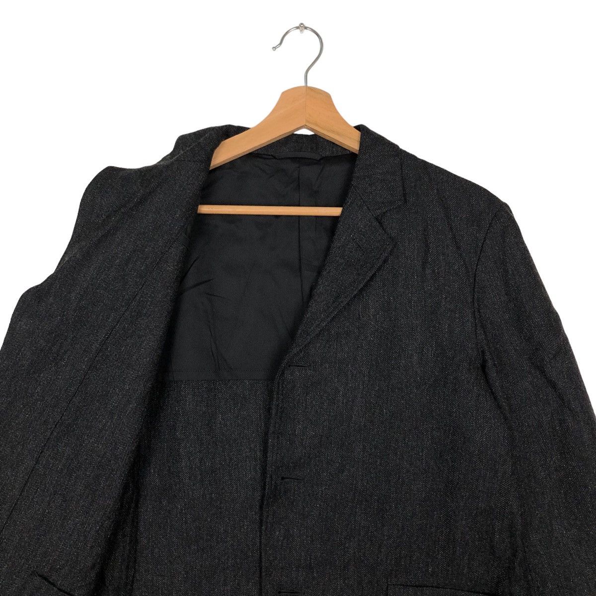 Margaret Howell HERRINGBONE WOOL DOUBLE BREAST CHORE JACKET MARGARET HOWELL Size US M / EU 48-50 / 2 - 9 Thumbnail