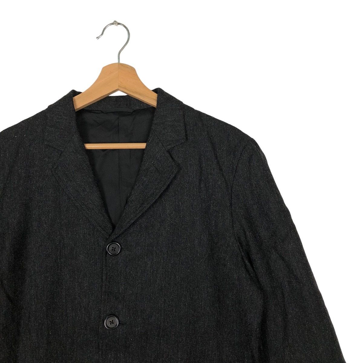 Margaret Howell HERRINGBONE WOOL DOUBLE BREAST CHORE JACKET MARGARET HOWELL Size US M / EU 48-50 / 2 - 5 Thumbnail