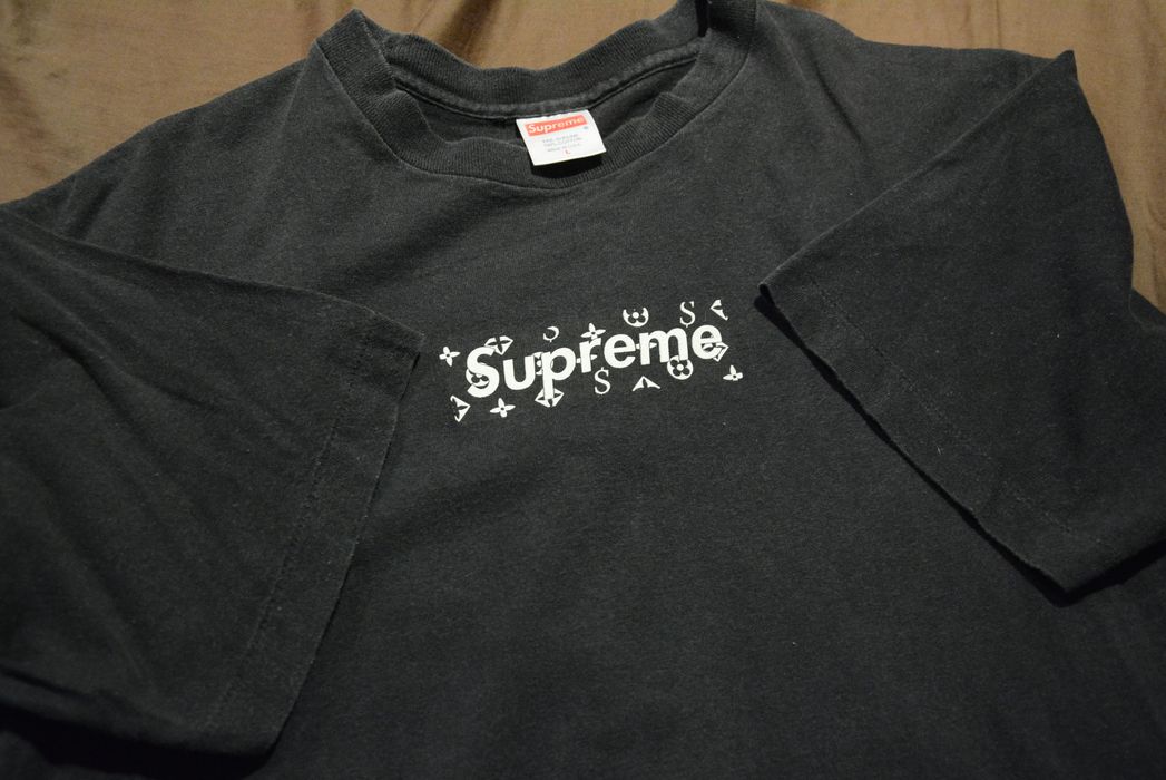 Supreme x Louis Vuitton Monogram Box Logo Tee – Grails SF