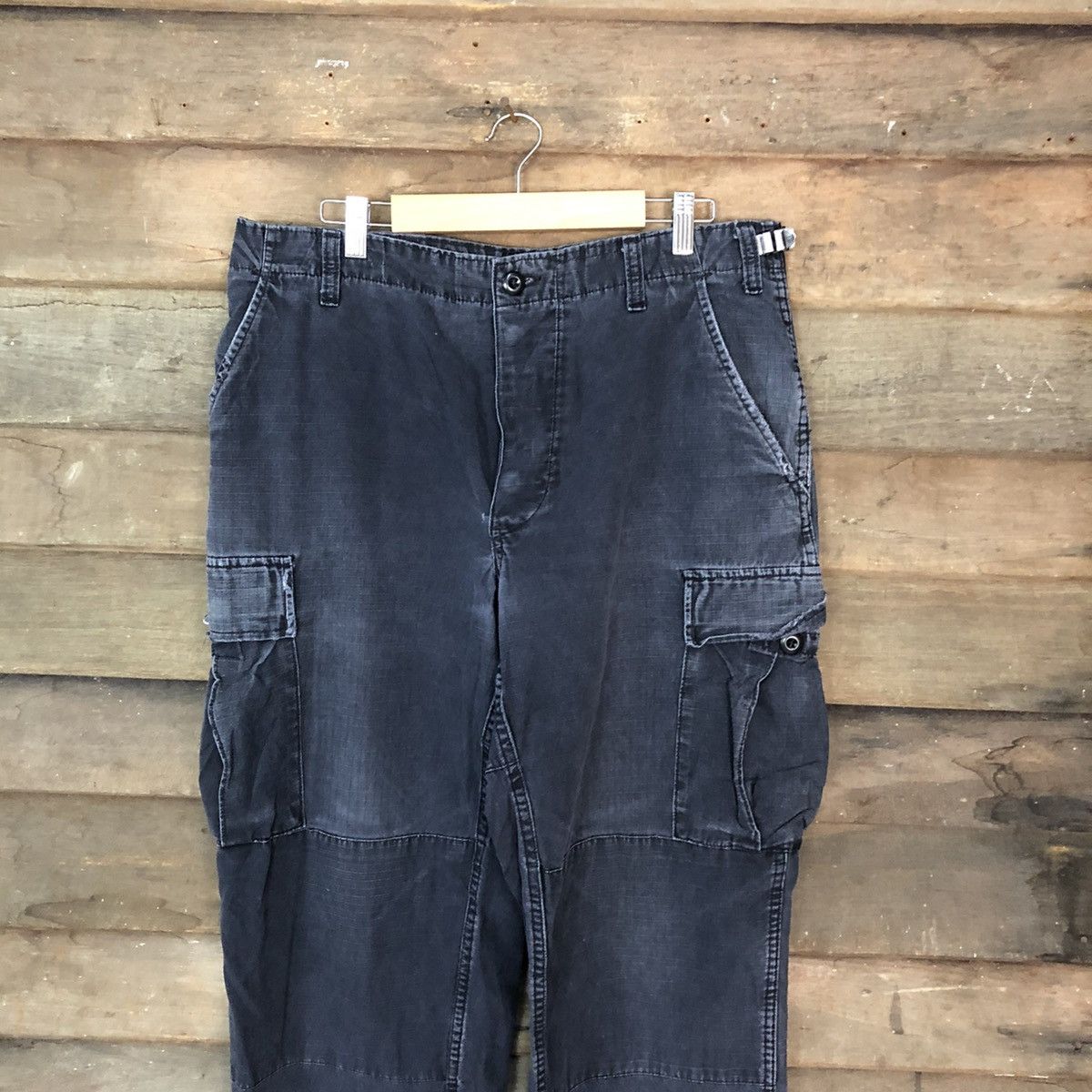 Tru-Spec D Truc Spec faded double knee multipocket Cargo Pants #6918 Size US 33 - 2 Thumbnail