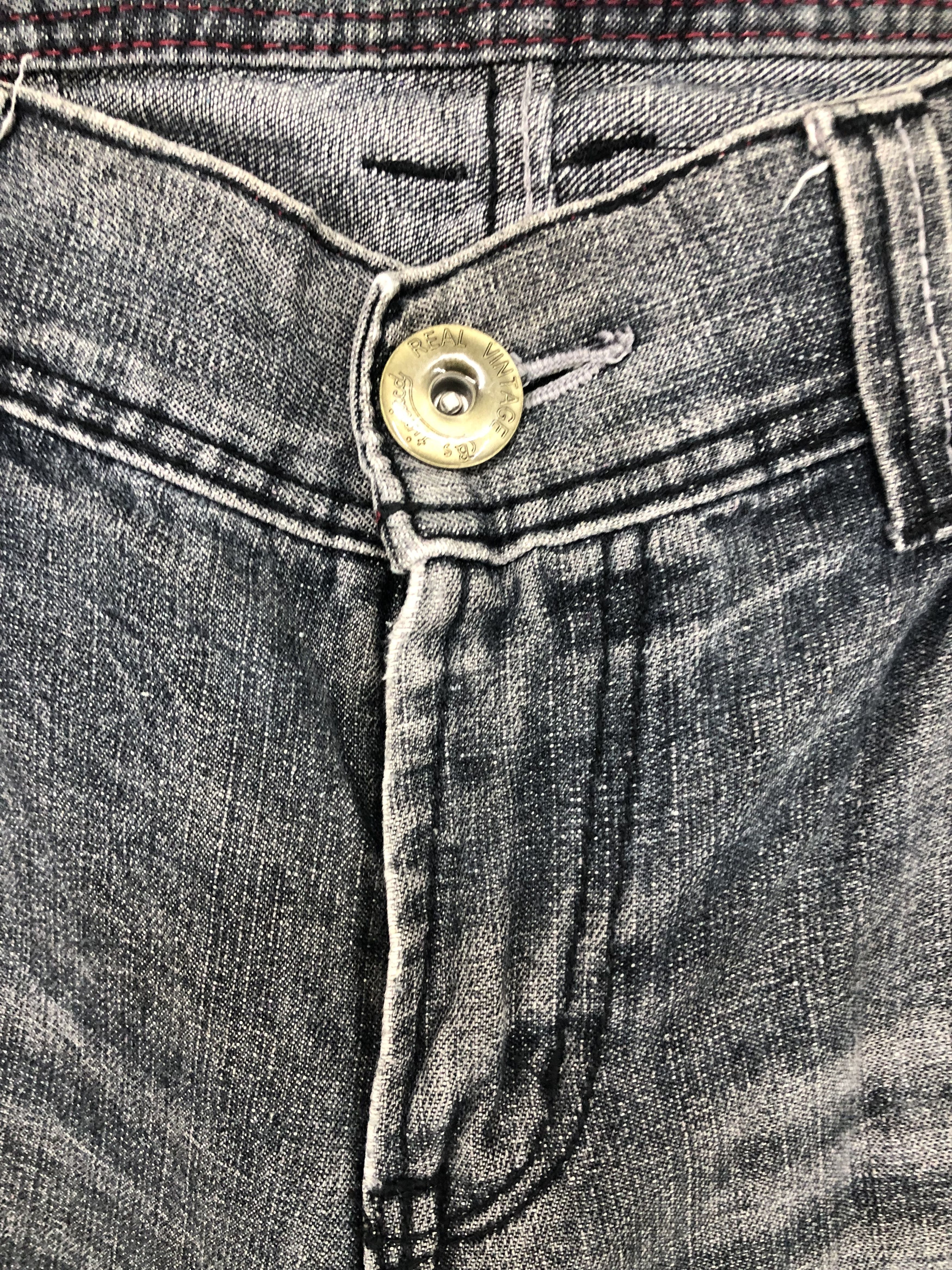Japanese Brand × Jean Superubis Valleta Denim Jeans 33x31 Size US 33 - 3 Thumbnail