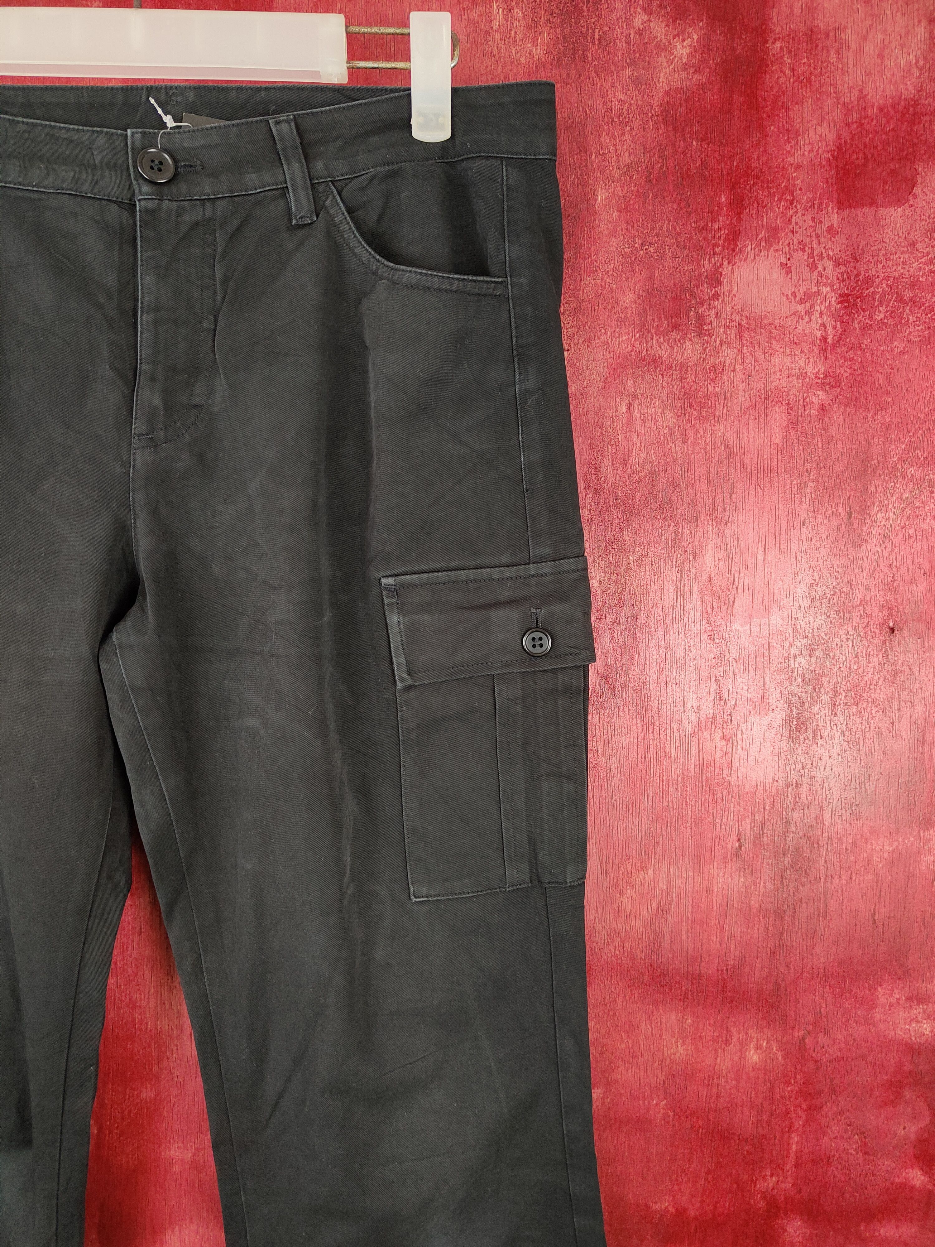 Japanese Brand × Uniqlo Uniqlo Black Multi Pocket Tactical Cargo Pants #4866 Size US 28 / EU 44 - 5 Thumbnail