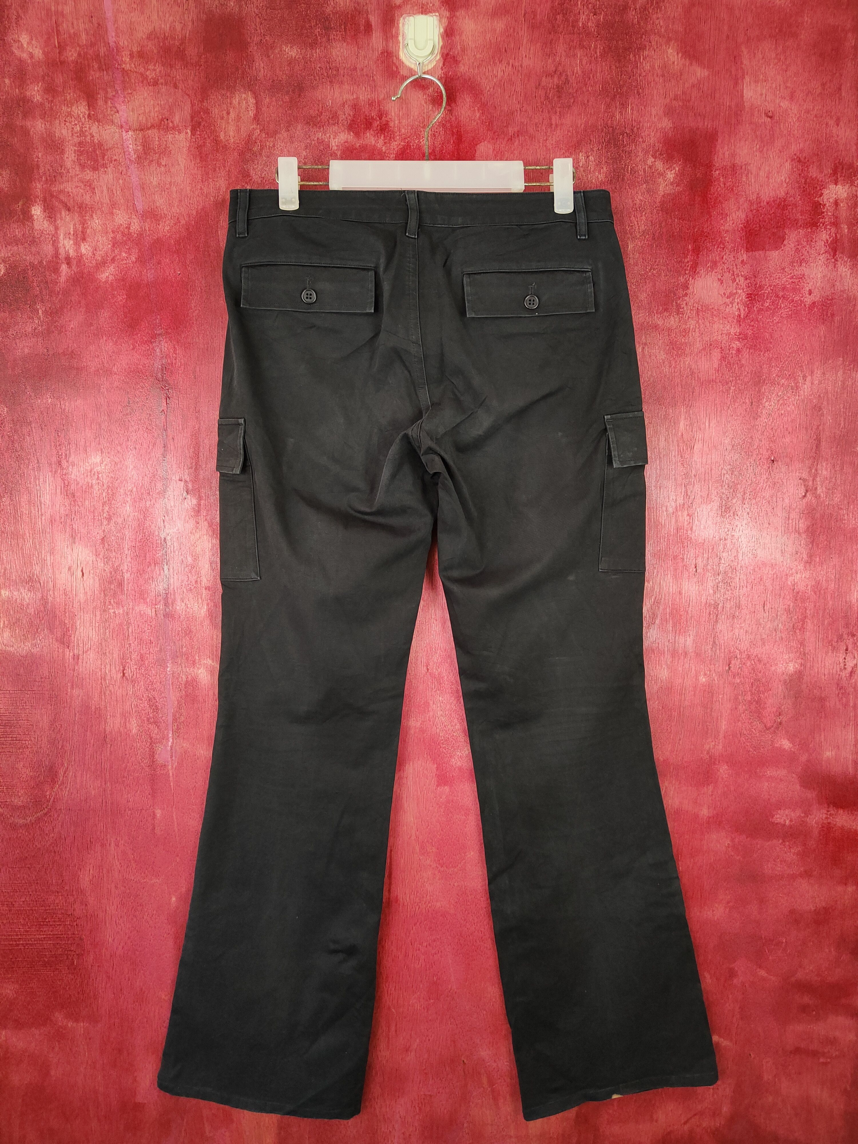 Japanese Brand × Uniqlo Uniqlo Black Multi Pocket Tactical Cargo Pants #4866 Size US 28 / EU 44 - 7 Thumbnail
