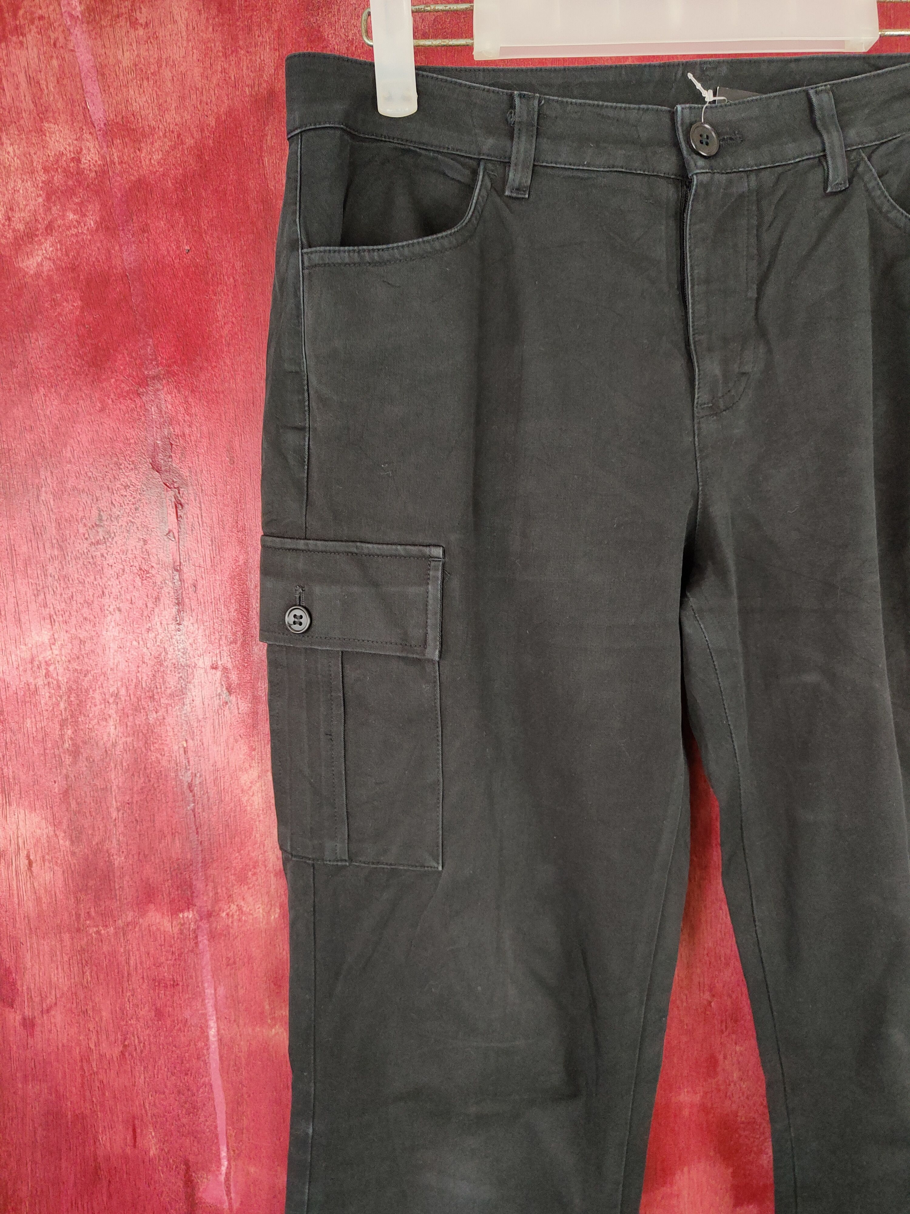 Japanese Brand × Uniqlo Uniqlo Black Multi Pocket Tactical Cargo Pants #4866 Size US 28 / EU 44 - 3 Thumbnail