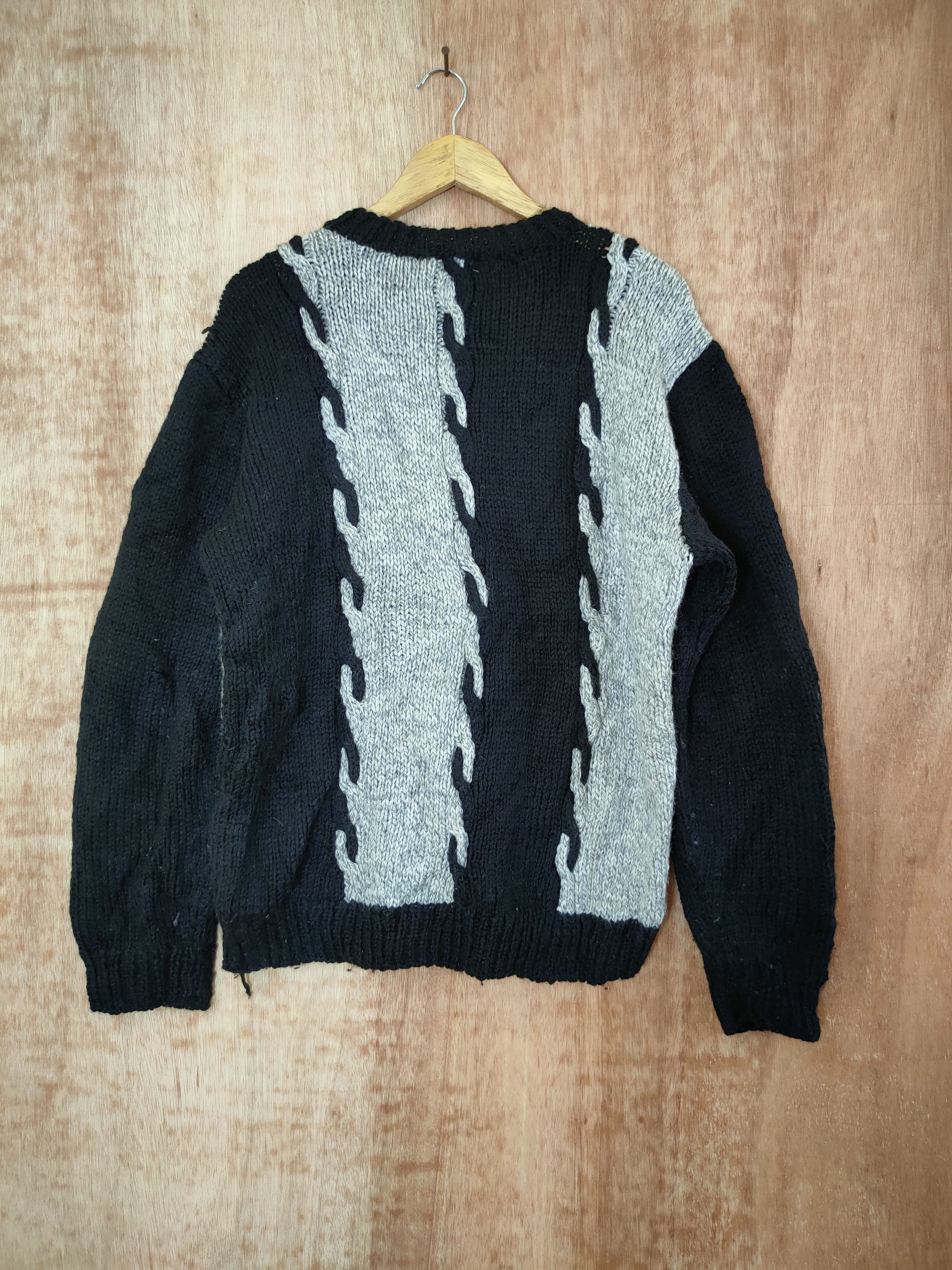 Aran Isles Knitwear DL Japan aran isle cable knitwear art wave #46-435 Size US L / EU 52-54 / 3 - 7 Thumbnail