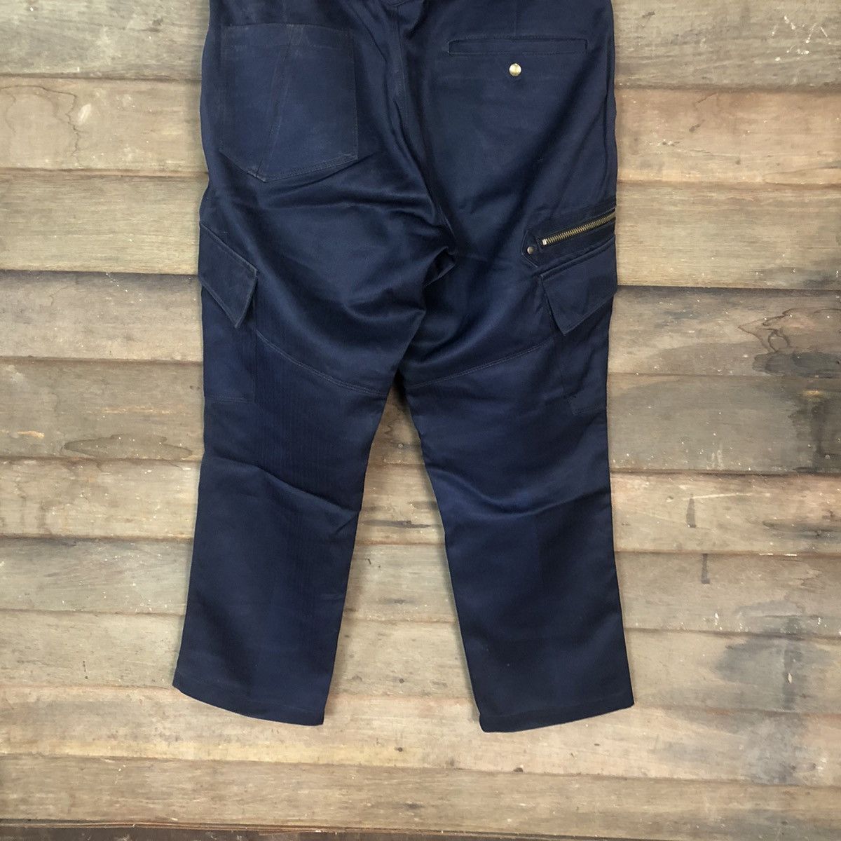 Japanese Brand Tora Blue multipocket japan tactical Cargo Pants #3413 Size US 32 / EU 48 - 13 Thumbnail