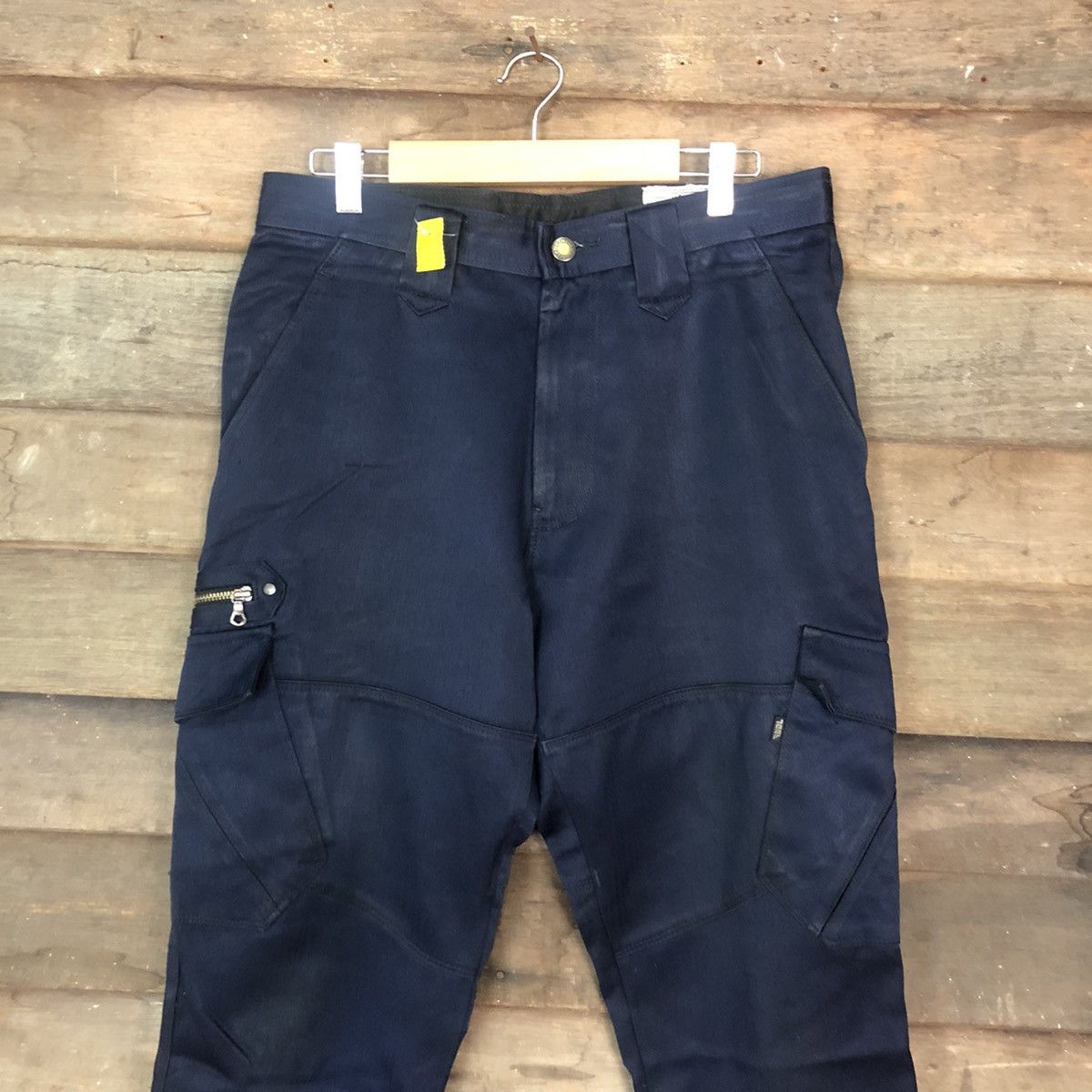 Japanese Brand Tora Blue multipocket japan tactical Cargo Pants #3413 Size US 32 / EU 48 - 2 Thumbnail