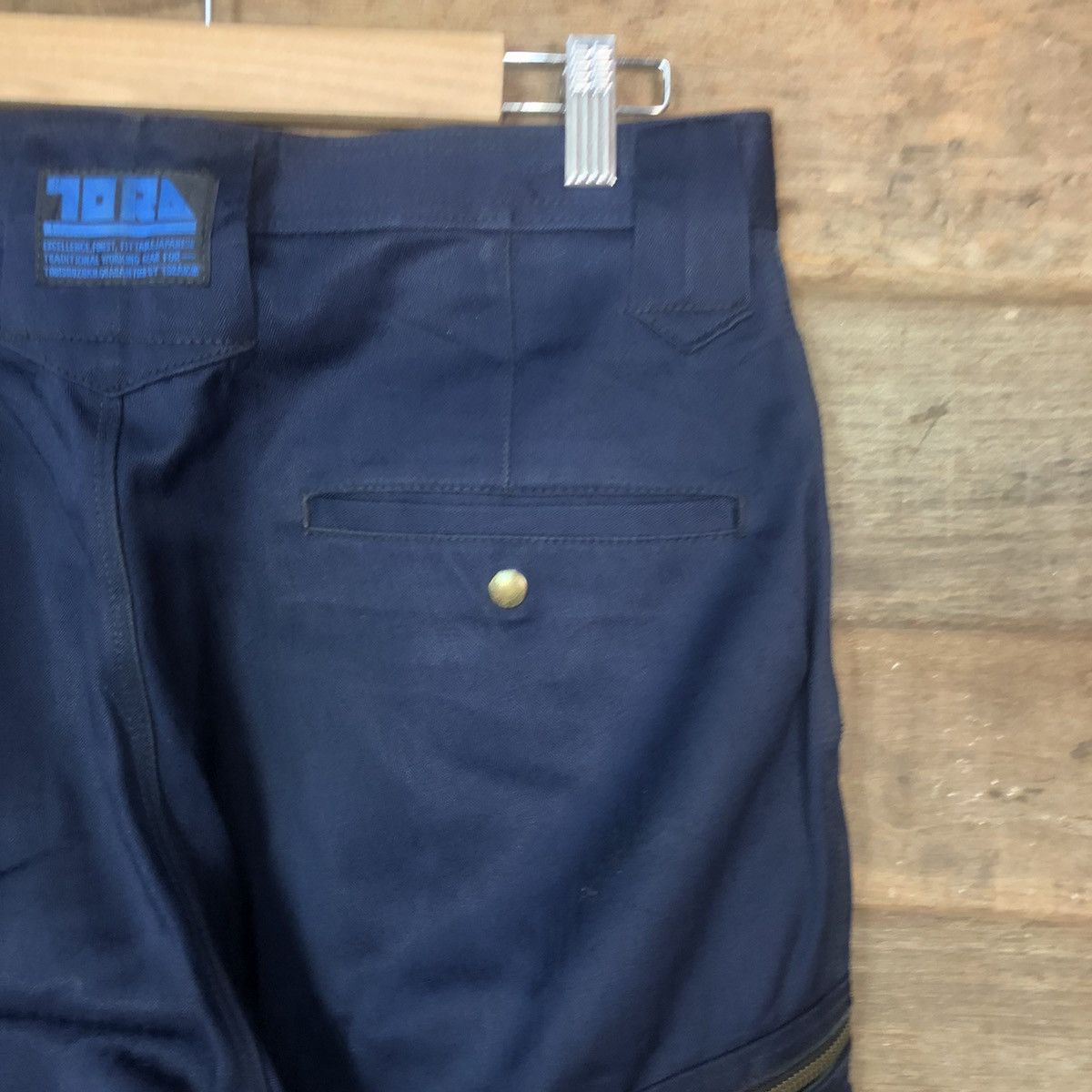 Japanese Brand Tora Blue multipocket japan tactical Cargo Pants #3413 Size US 32 / EU 48 - 15 Thumbnail