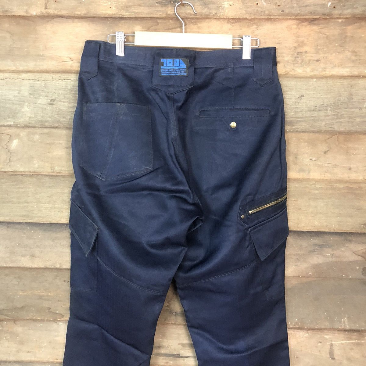 Japanese Brand Tora Blue multipocket japan tactical Cargo Pants #3413 Size US 32 / EU 48 - 12 Thumbnail