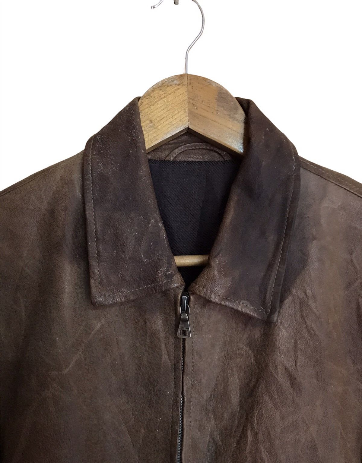Jil Sander RARE JIL SANDER RAF SIMON BIKER LEATHER JACKET Size US S / EU 44-46 / 1 - 8 Thumbnail