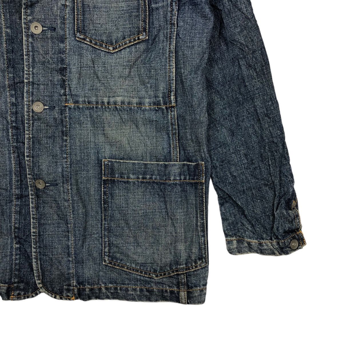 Japanese Brand VINTAGE HIKORY CHORE JACKET UNIQLO INSPIRED ISSEY MIYAKE Size US L / EU 52-54 / 3 - 4 Thumbnail