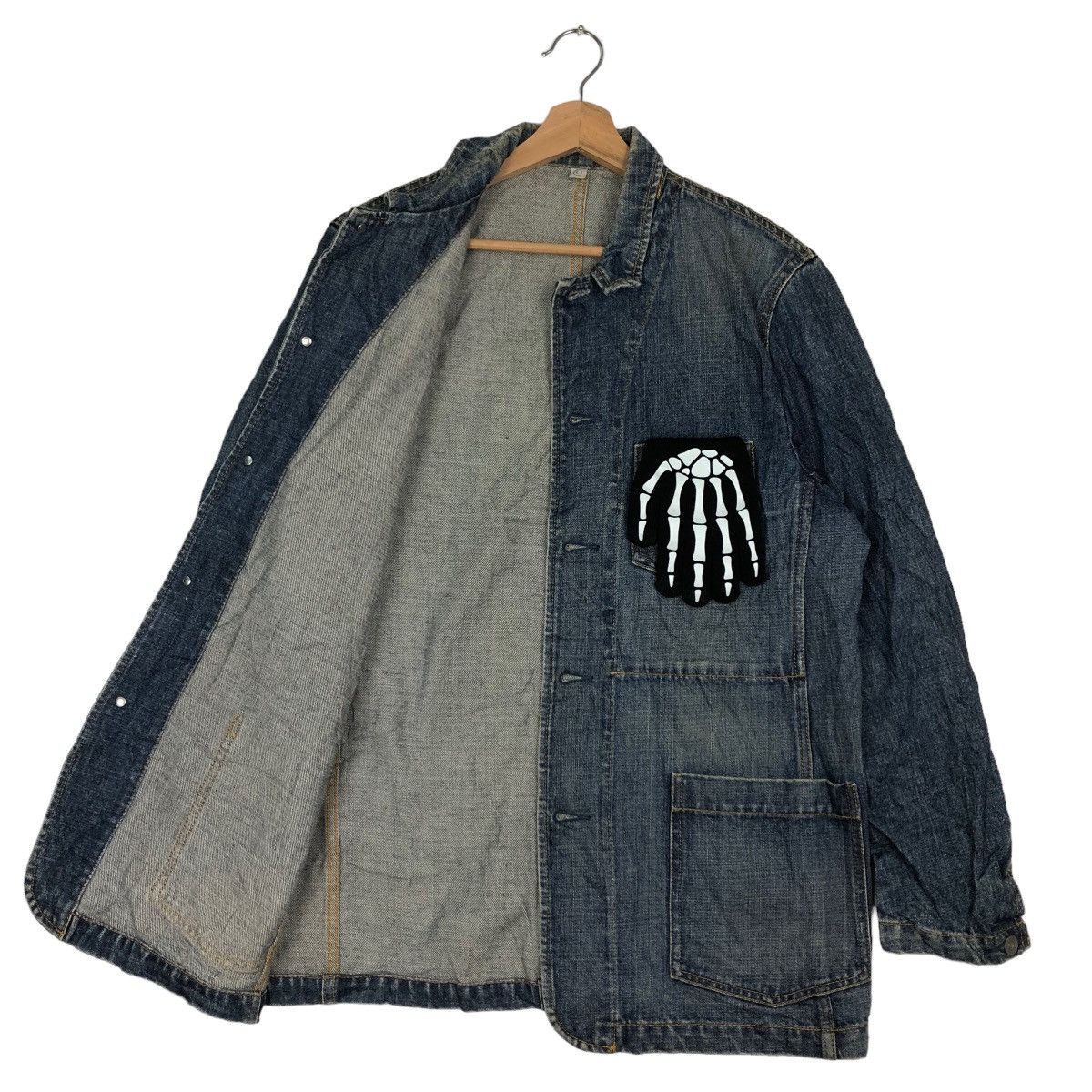 Japanese Brand VINTAGE HIKORY CHORE JACKET UNIQLO INSPIRED ISSEY MIYAKE Size US L / EU 52-54 / 3 - 8 Thumbnail