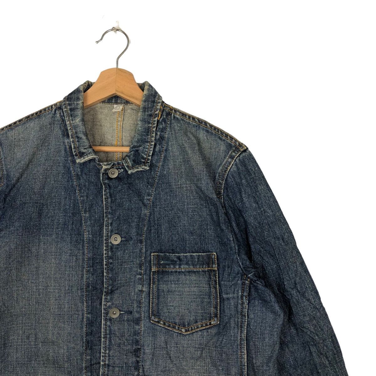 Japanese Brand VINTAGE HIKORY CHORE JACKET UNIQLO INSPIRED ISSEY MIYAKE Size US L / EU 52-54 / 3 - 5 Thumbnail