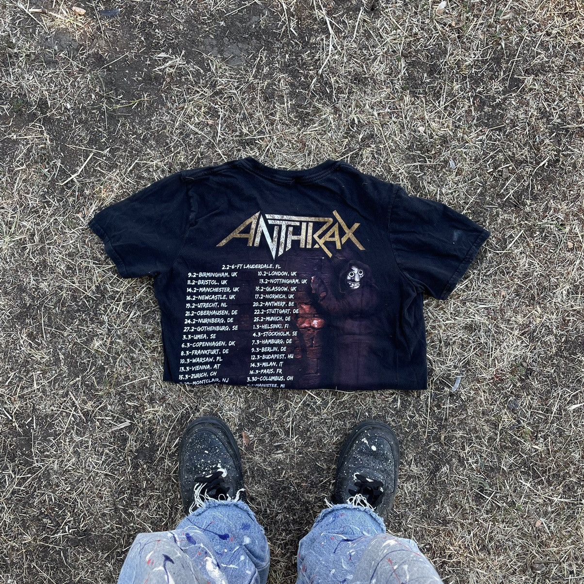 Vintage Vintage Y2K Anthrax Band Tee Graphic Print Grunge Streetwear Size US S / EU 44-46 / 1 - 5 Thumbnail