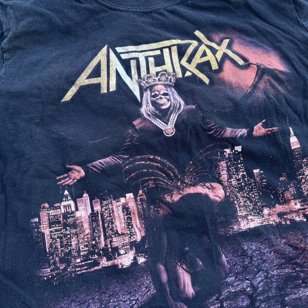 Vintage Vintage Y2K Anthrax Band Tee Graphic Print Grunge Streetwear Size US S / EU 44-46 / 1 - 4 Thumbnail