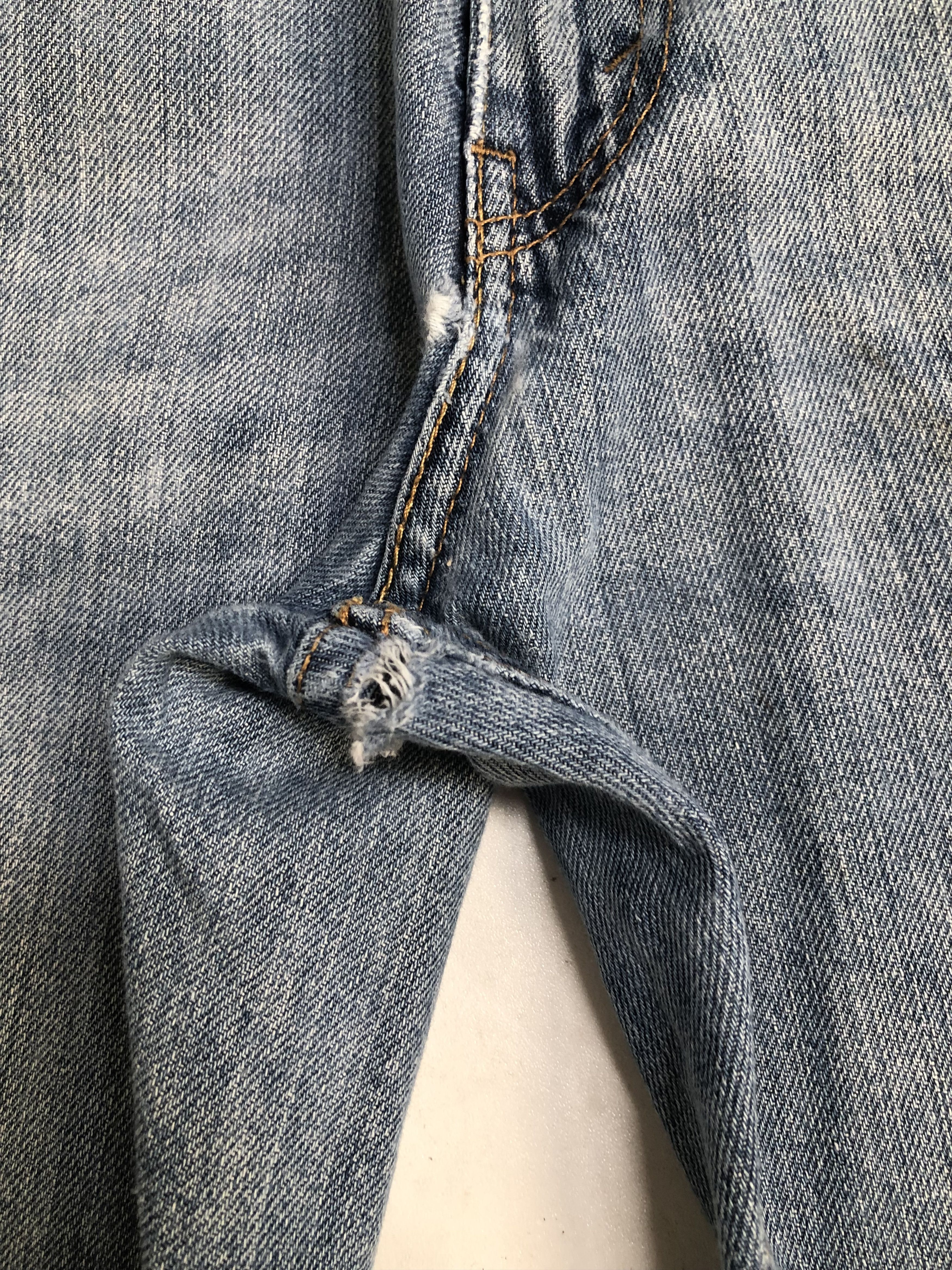 Levi's Vintage Levis 569 Distressed Jeans - L482 Size US 34 / EU 50 - 15 Thumbnail