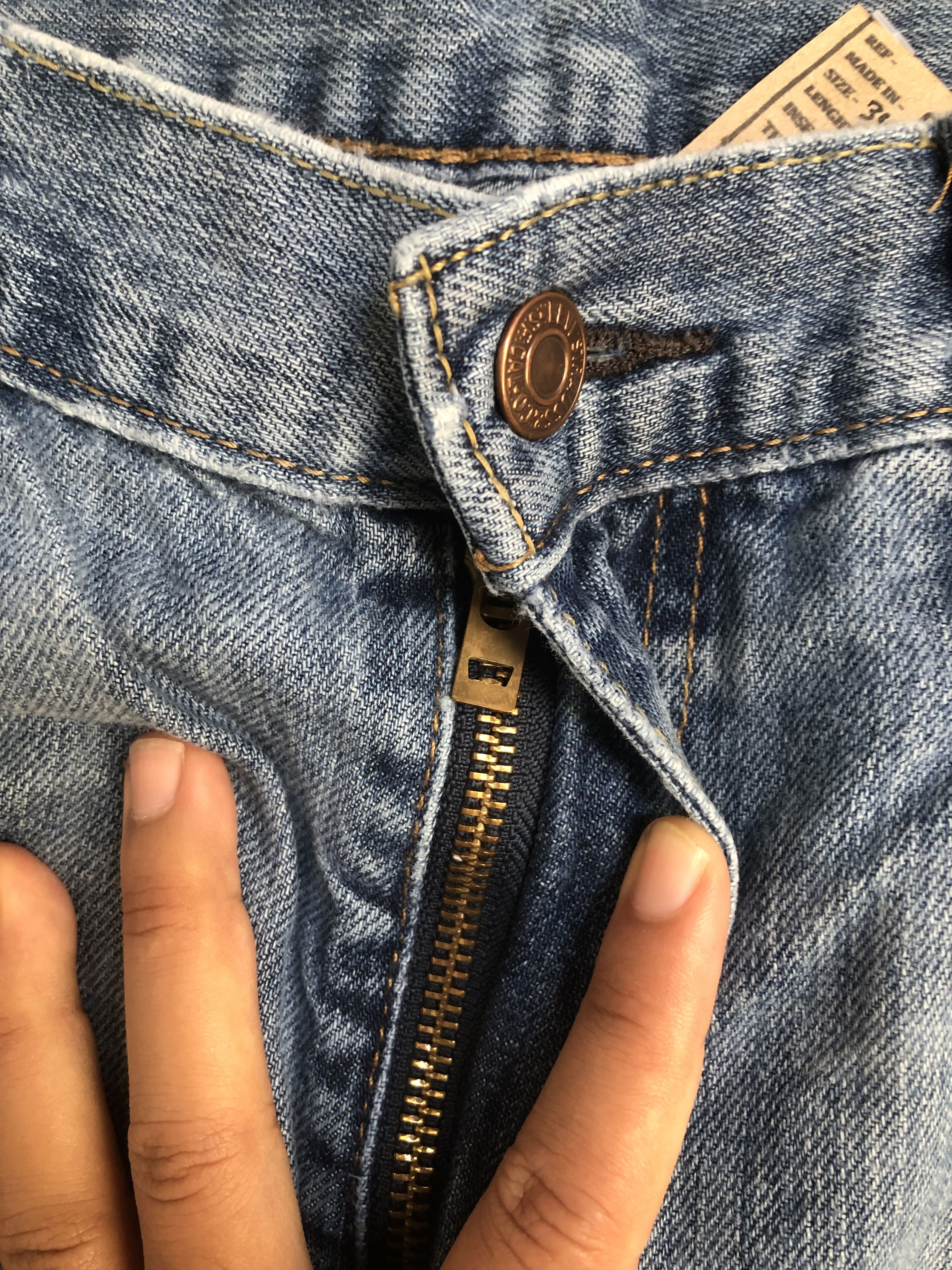Levi's Vintage Levis 569 Distressed Jeans - L482 Size US 34 / EU 50 - 5 Thumbnail