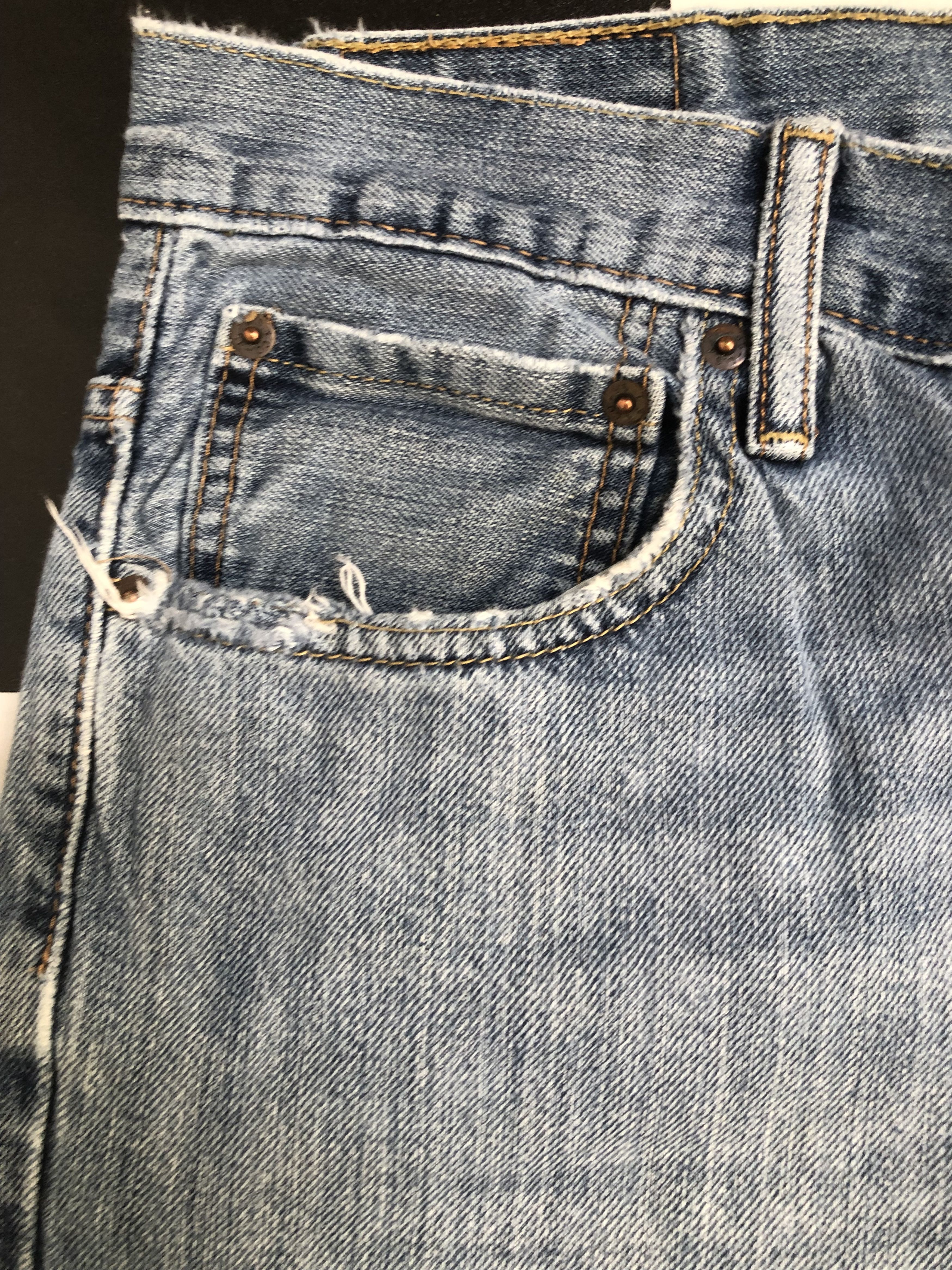 Levi's Vintage Levis 569 Distressed Jeans - L482 Size US 34 / EU 50 - 6 Thumbnail