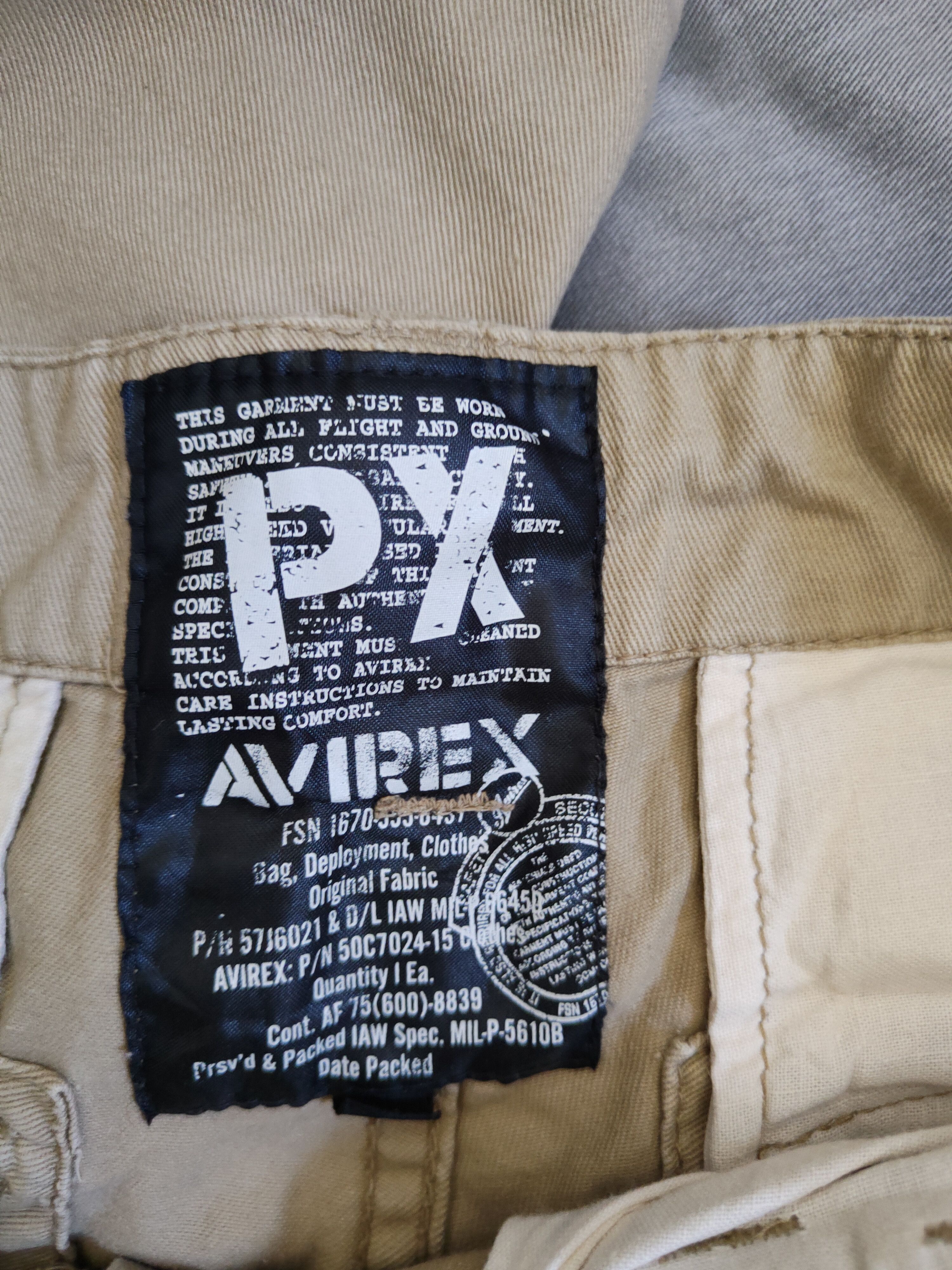 Avirex Avirex Brown Multi Pocket Tactical Cargo Pants #4861 Size US 30 / EU 46 - 13 Thumbnail