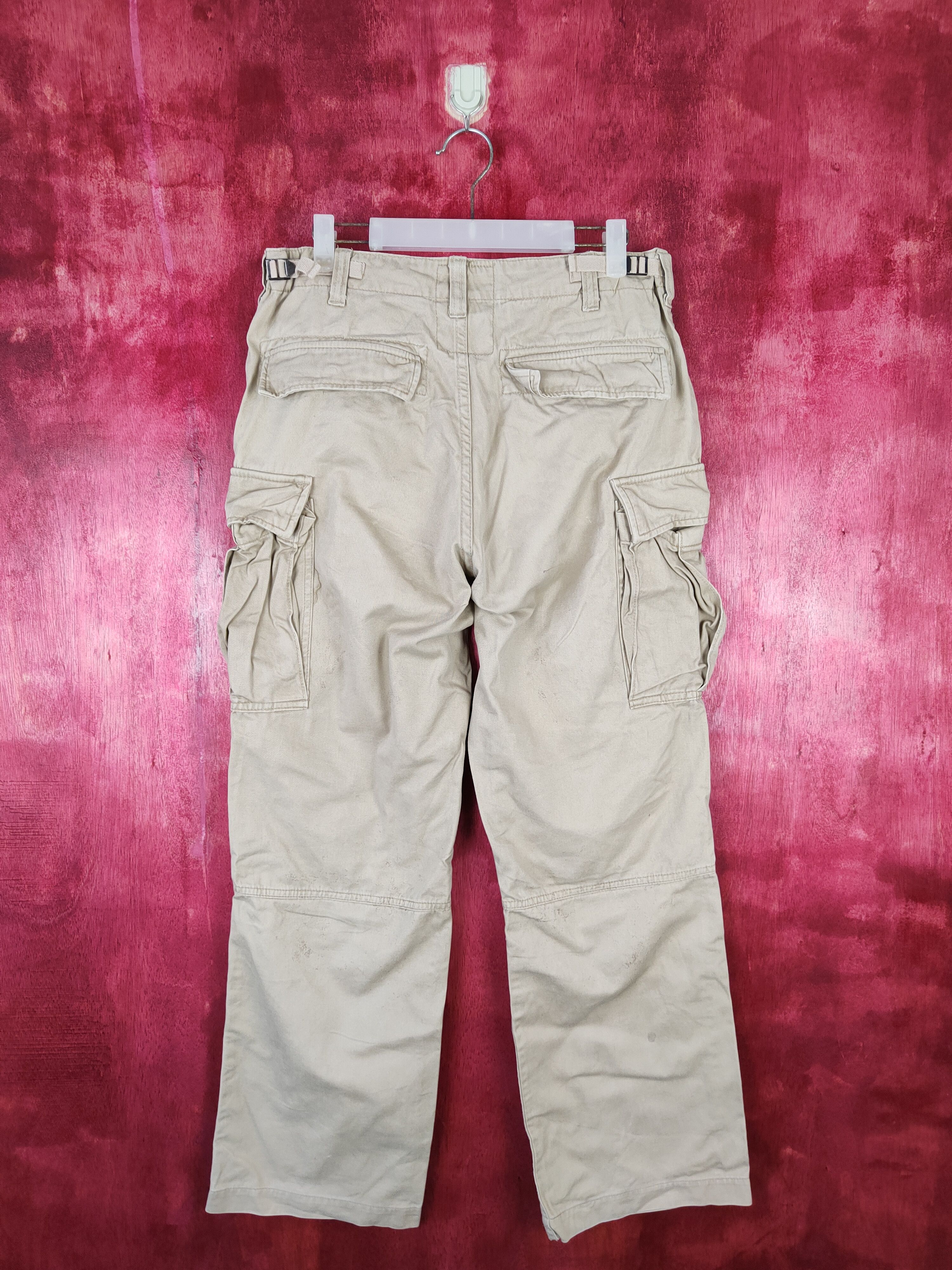 Avirex Avirex Brown Multi Pocket Tactical Cargo Pants #4861 Size US 30 / EU 46 - 7 Thumbnail