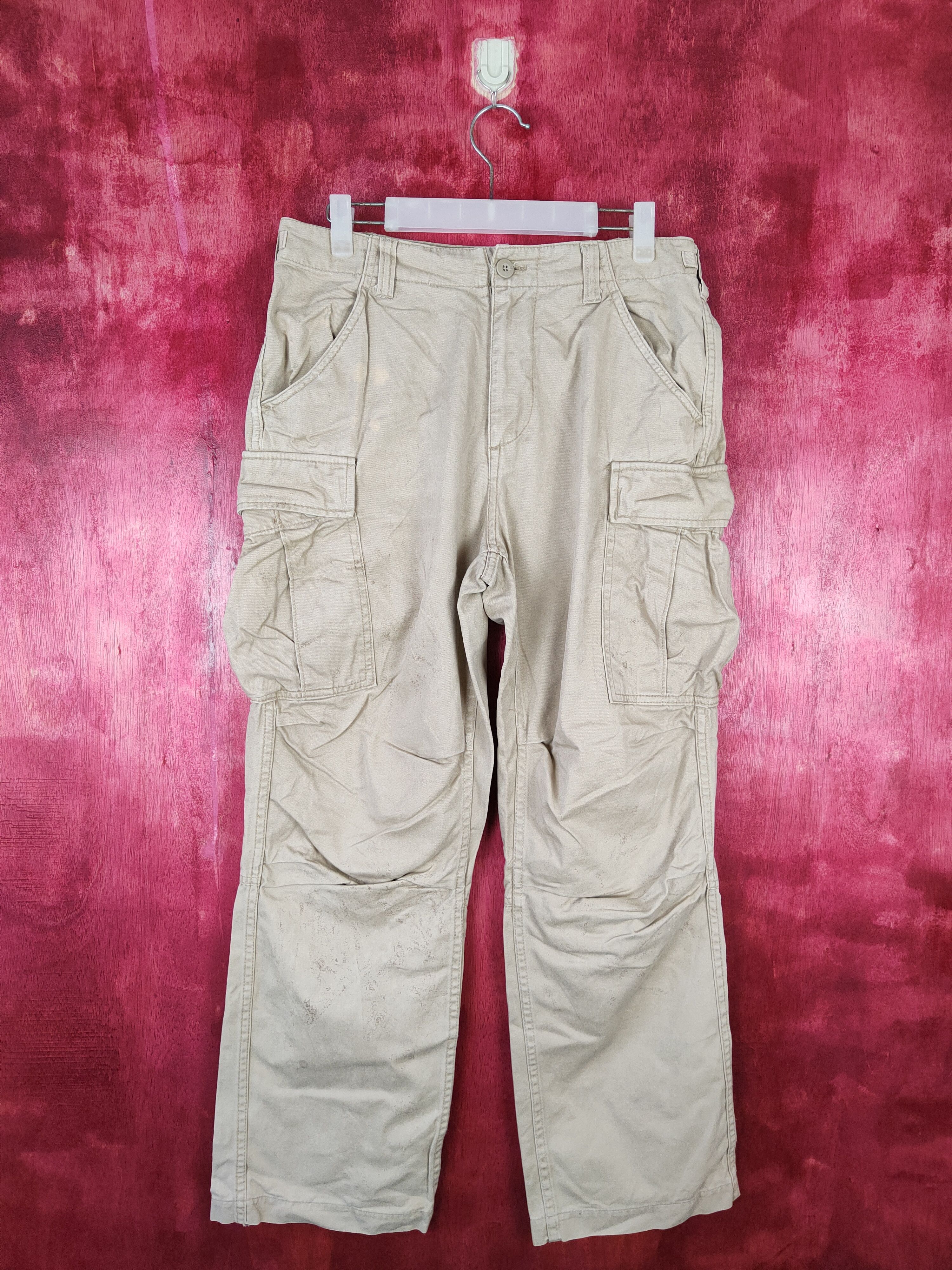 Avirex Avirex Brown Multi Pocket Tactical Cargo Pants #4861 Size US 30 / EU 46 - 1 Thumbnail