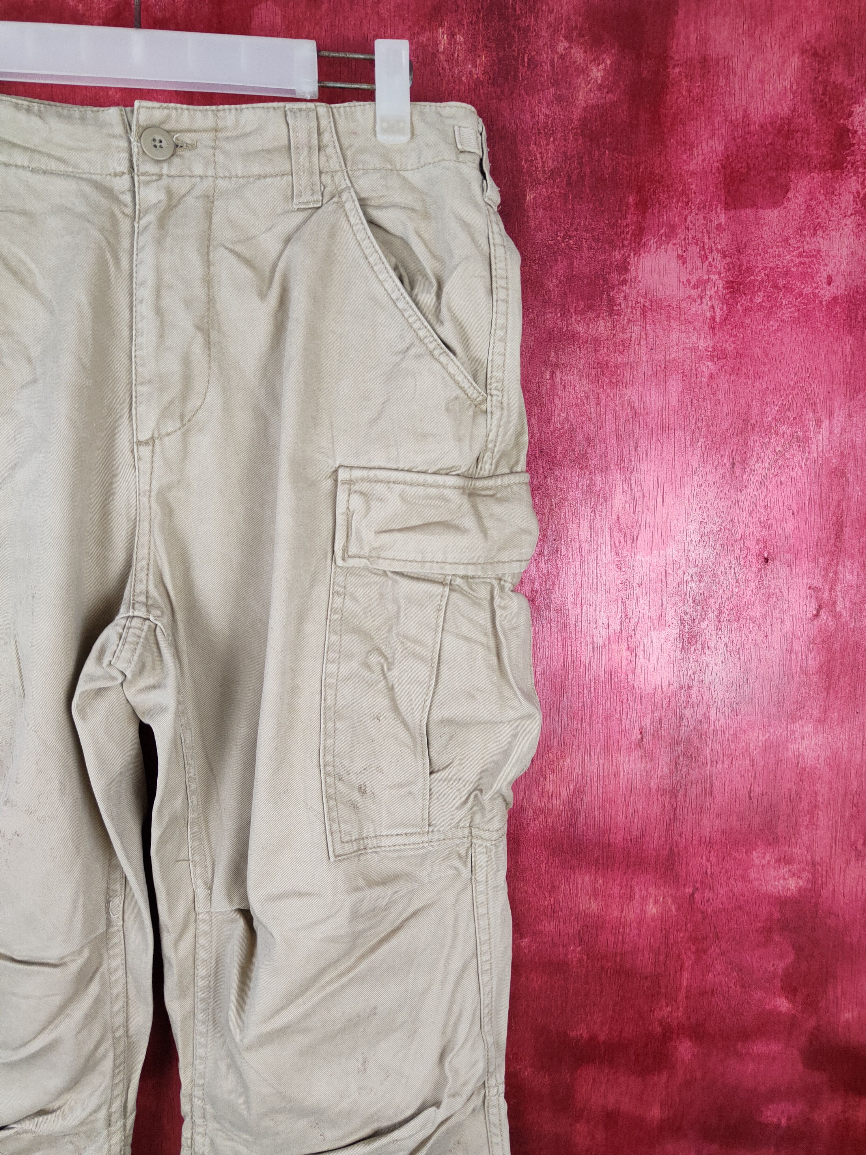 Avirex Avirex Brown Multi Pocket Tactical Cargo Pants #4861 Size US 30 / EU 46 - 5 Thumbnail