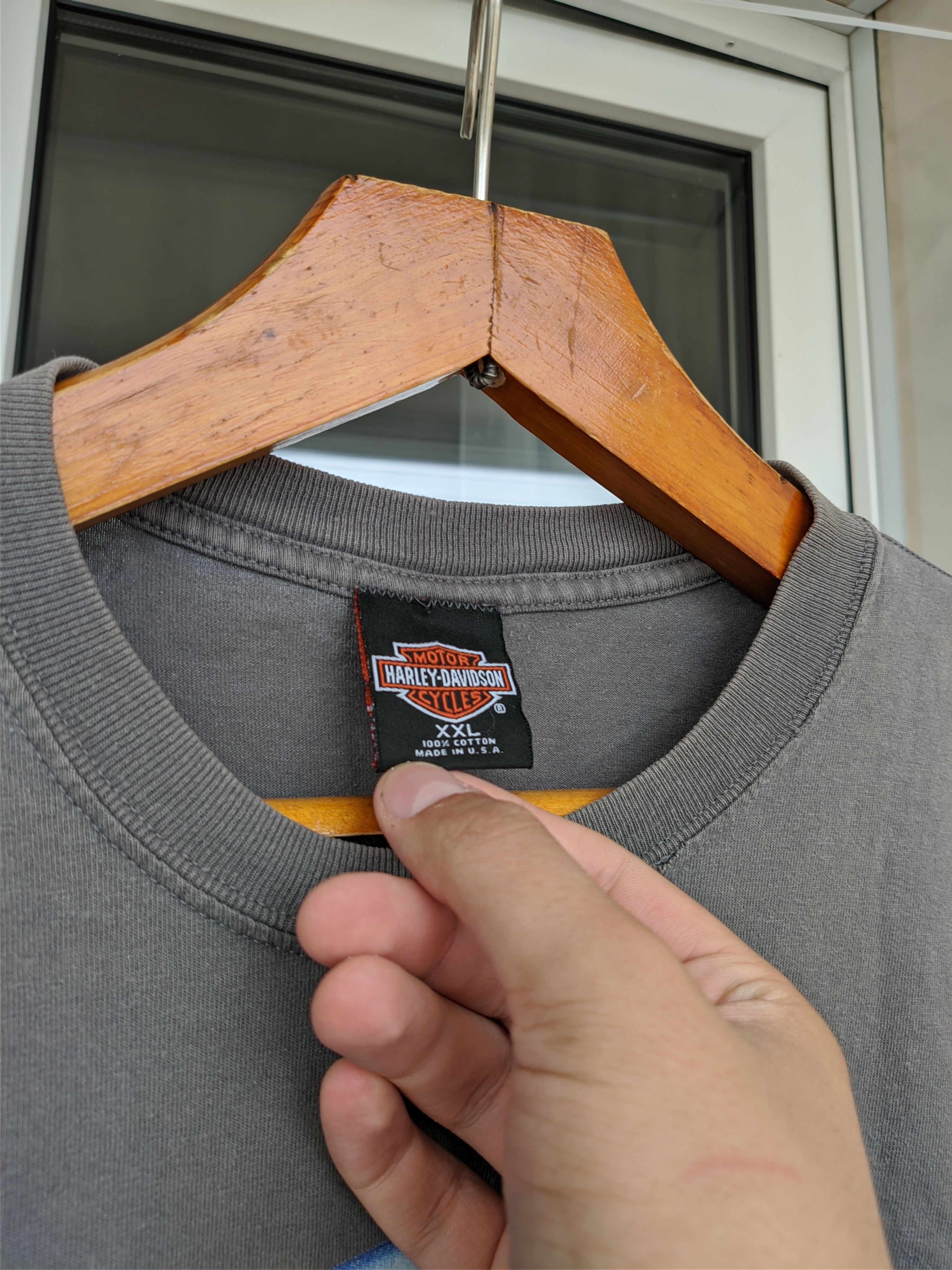 Harley Davidson × Vintage Vintage 1996 Harley Davidson Amersfoort Tee Size US XXL / EU 58 / 5 - 10 Thumbnail