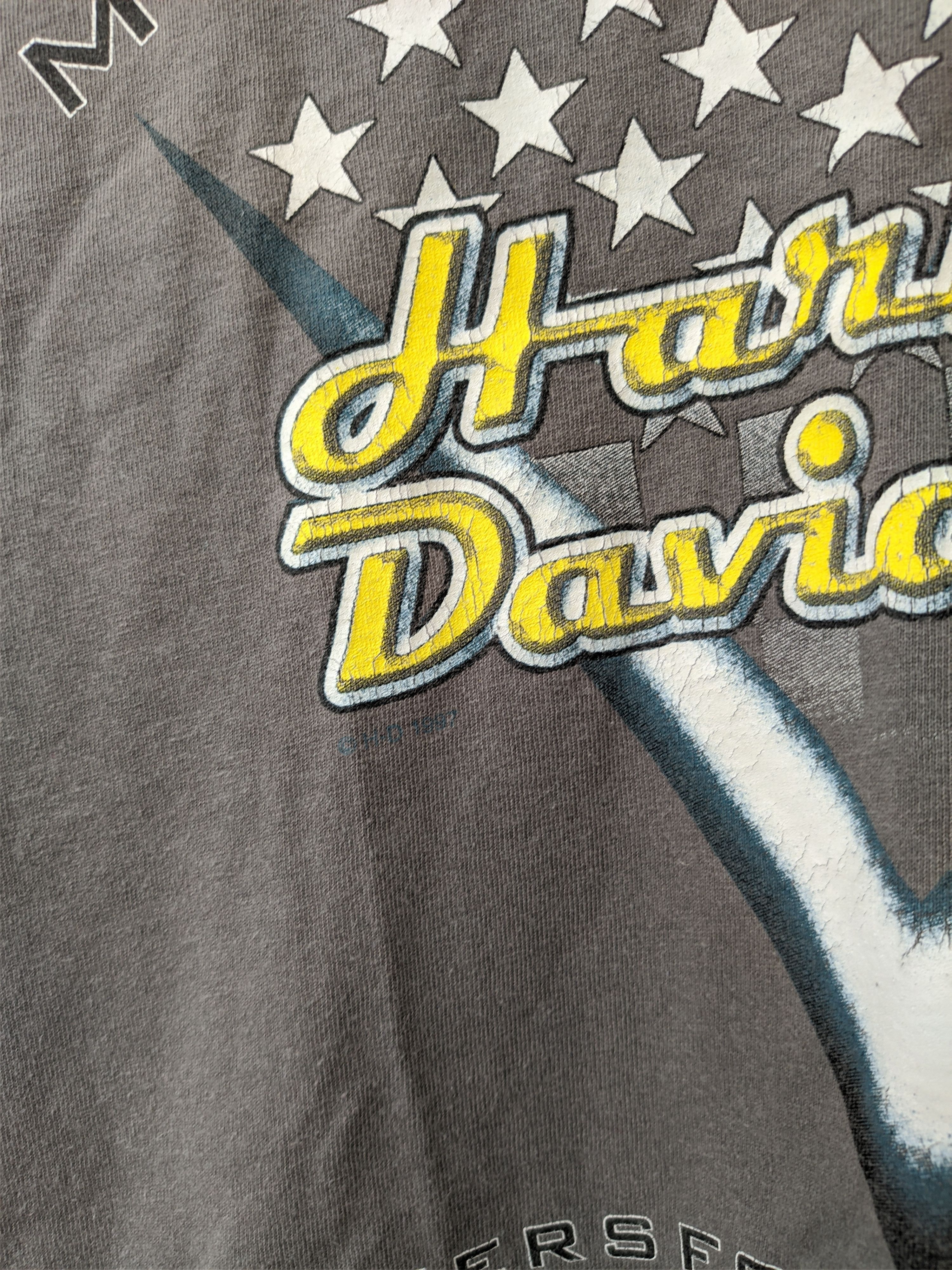 Harley Davidson × Vintage Vintage 1996 Harley Davidson Amersfoort Tee Size US XXL / EU 58 / 5 - 5 Thumbnail