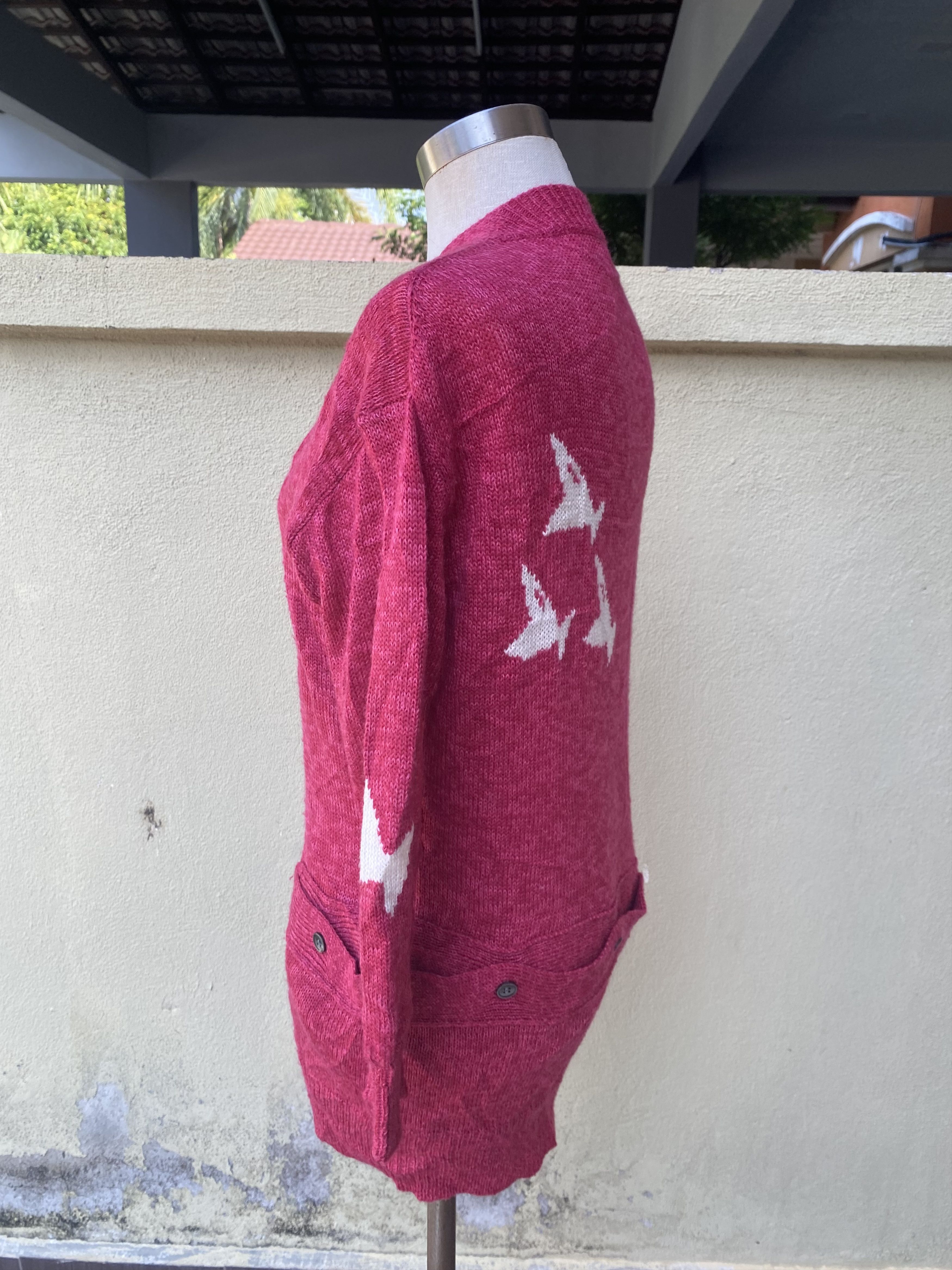 Issey Miyake pink cardigan Size S / US 4 / IT 40 - 5 Thumbnail