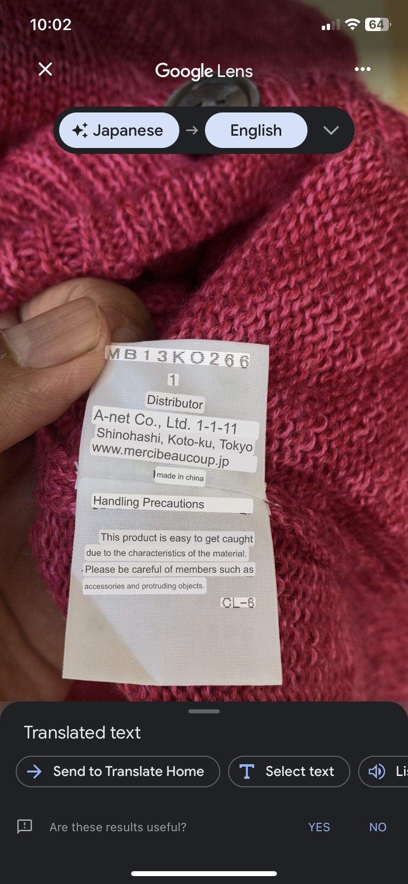 Issey Miyake pink cardigan Size S / US 4 / IT 40 - 11 Thumbnail