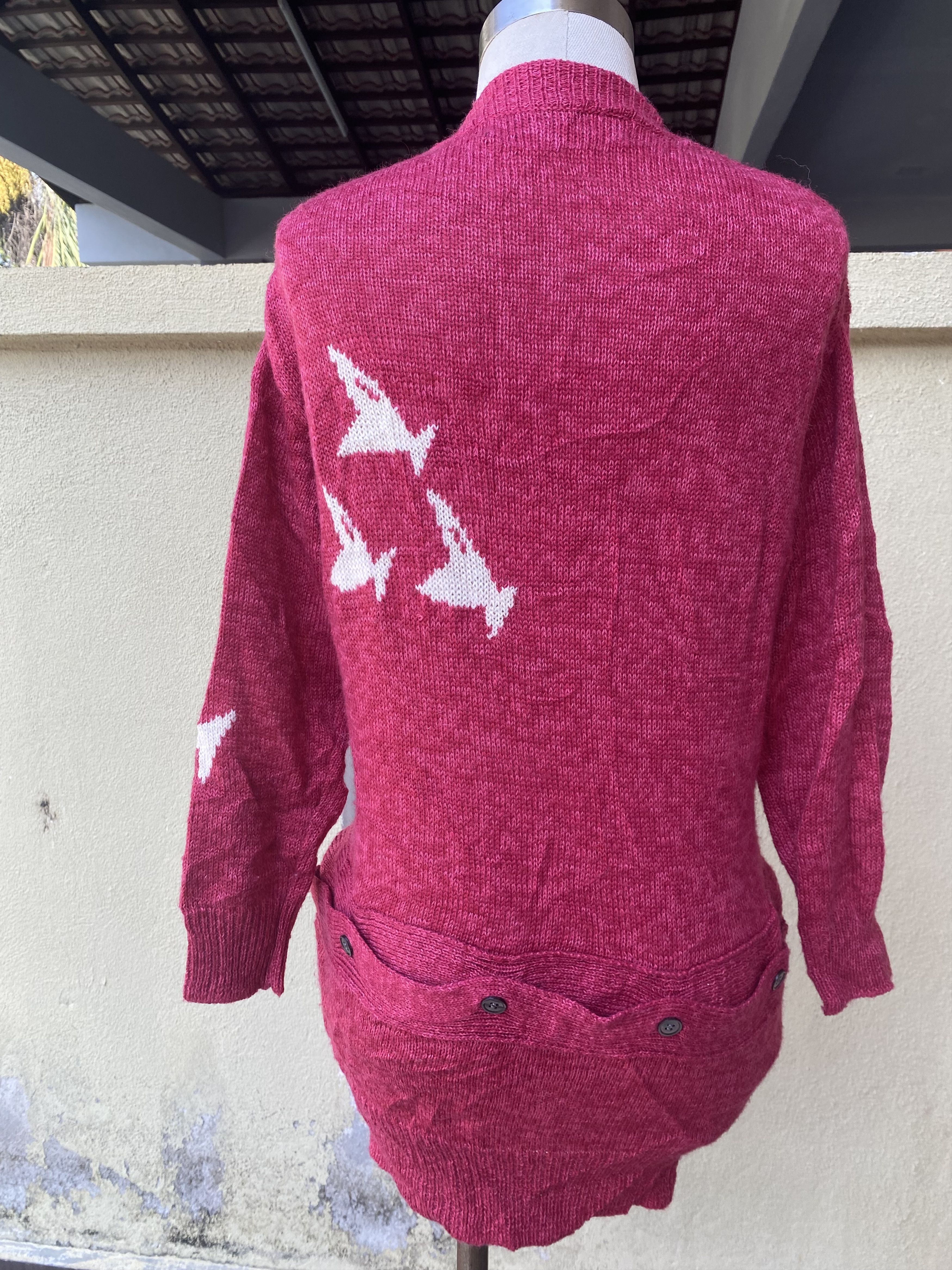Issey Miyake pink cardigan Size S / US 4 / IT 40 - 4 Thumbnail